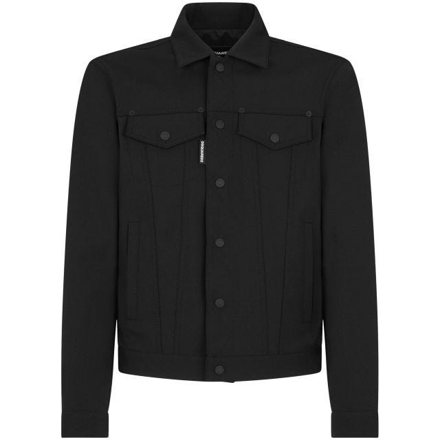 Button-up shirt jacket - 1