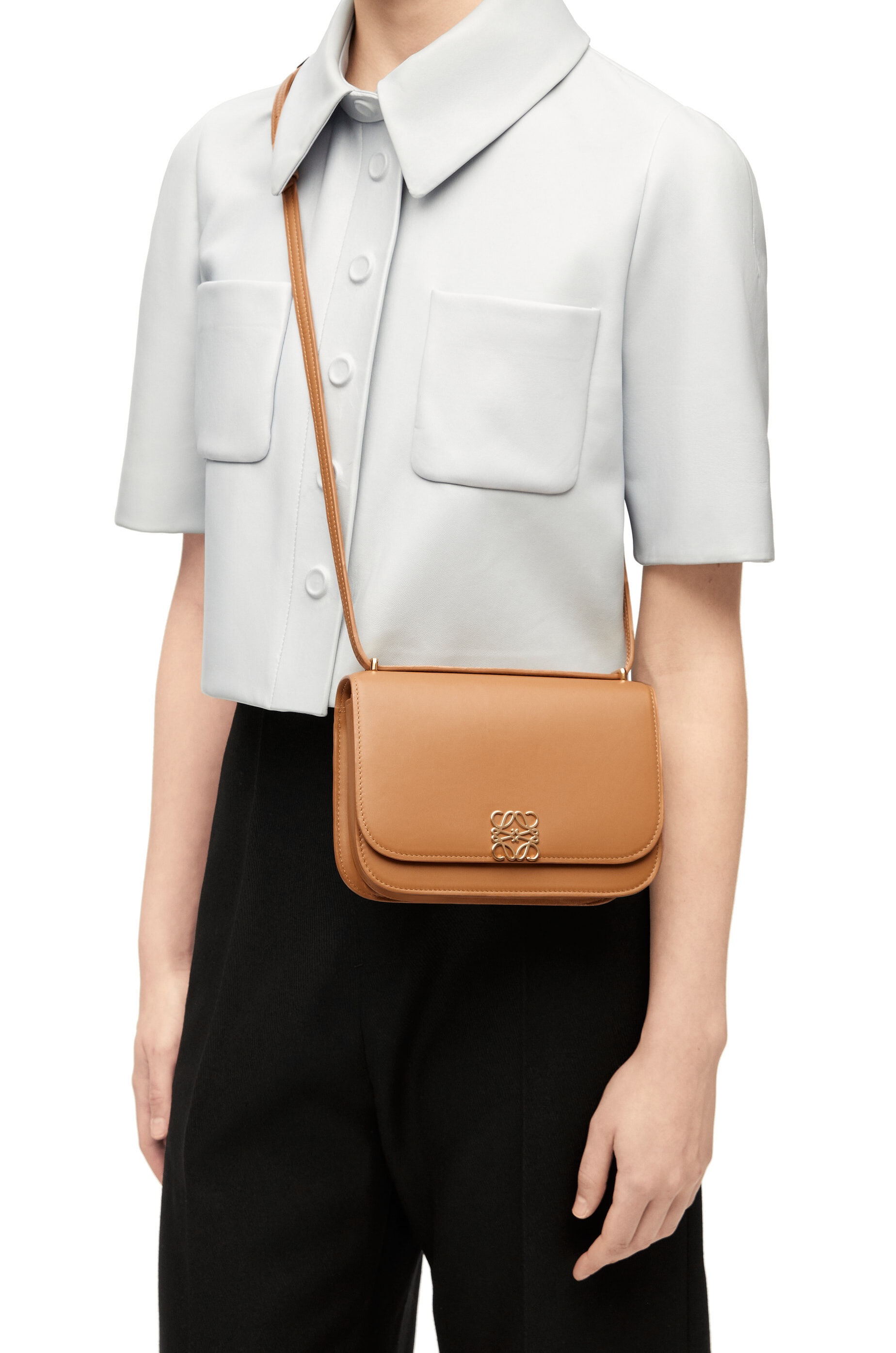 Small Goya bag in silk calfskin - 2