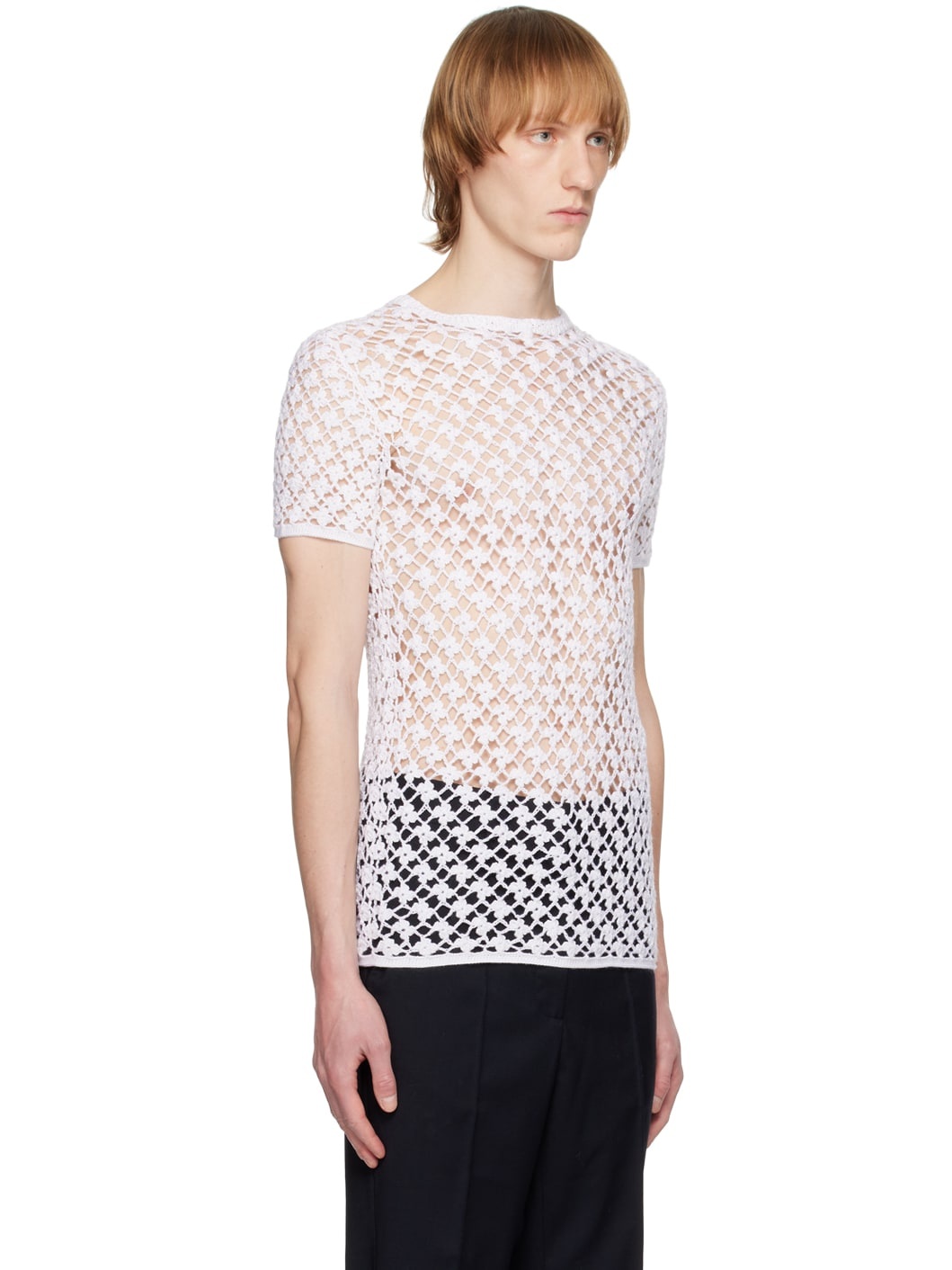 White Floral T-Shirt - 2
