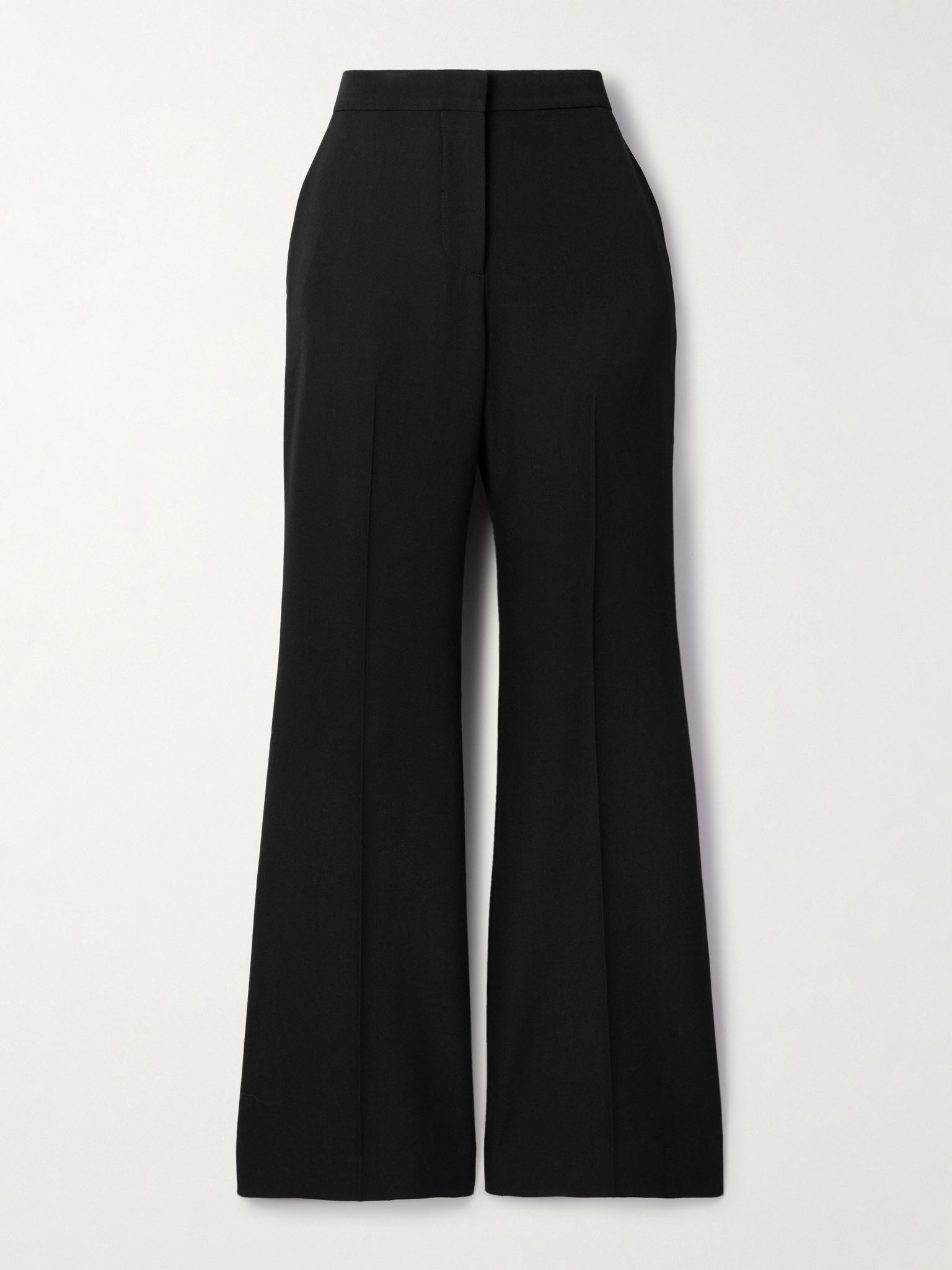 Grain de poudre wool flared pants Black - 1