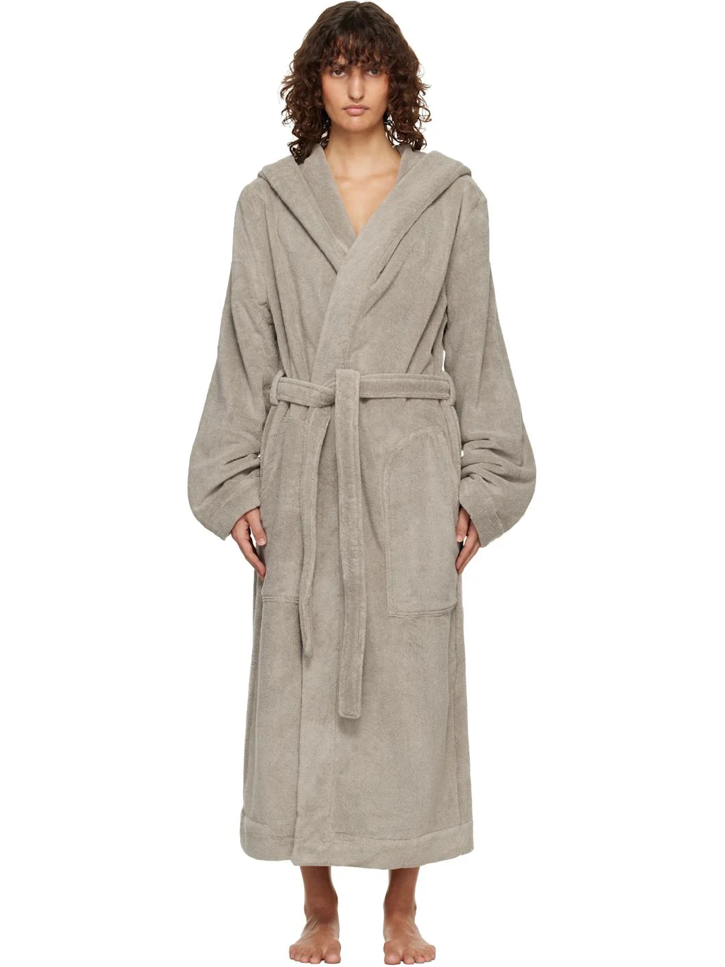 Off-White Temple Pentagram Bathrobe - 1