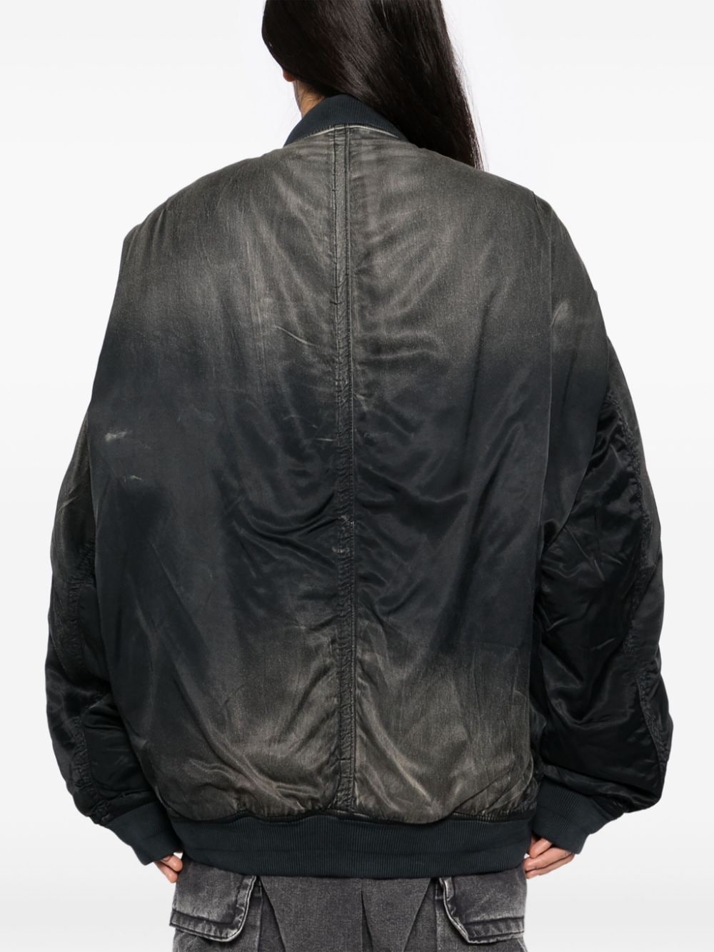 aged flight jacket - 4