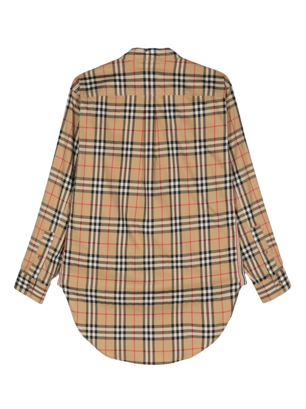 Vintage Check-pattern cotton shirt - 2