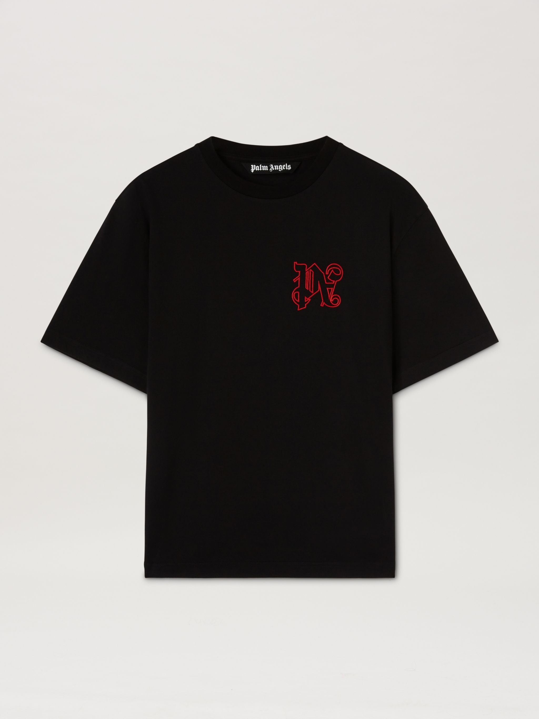 Palm Angels Black T-Shirt | REVERSIBLE