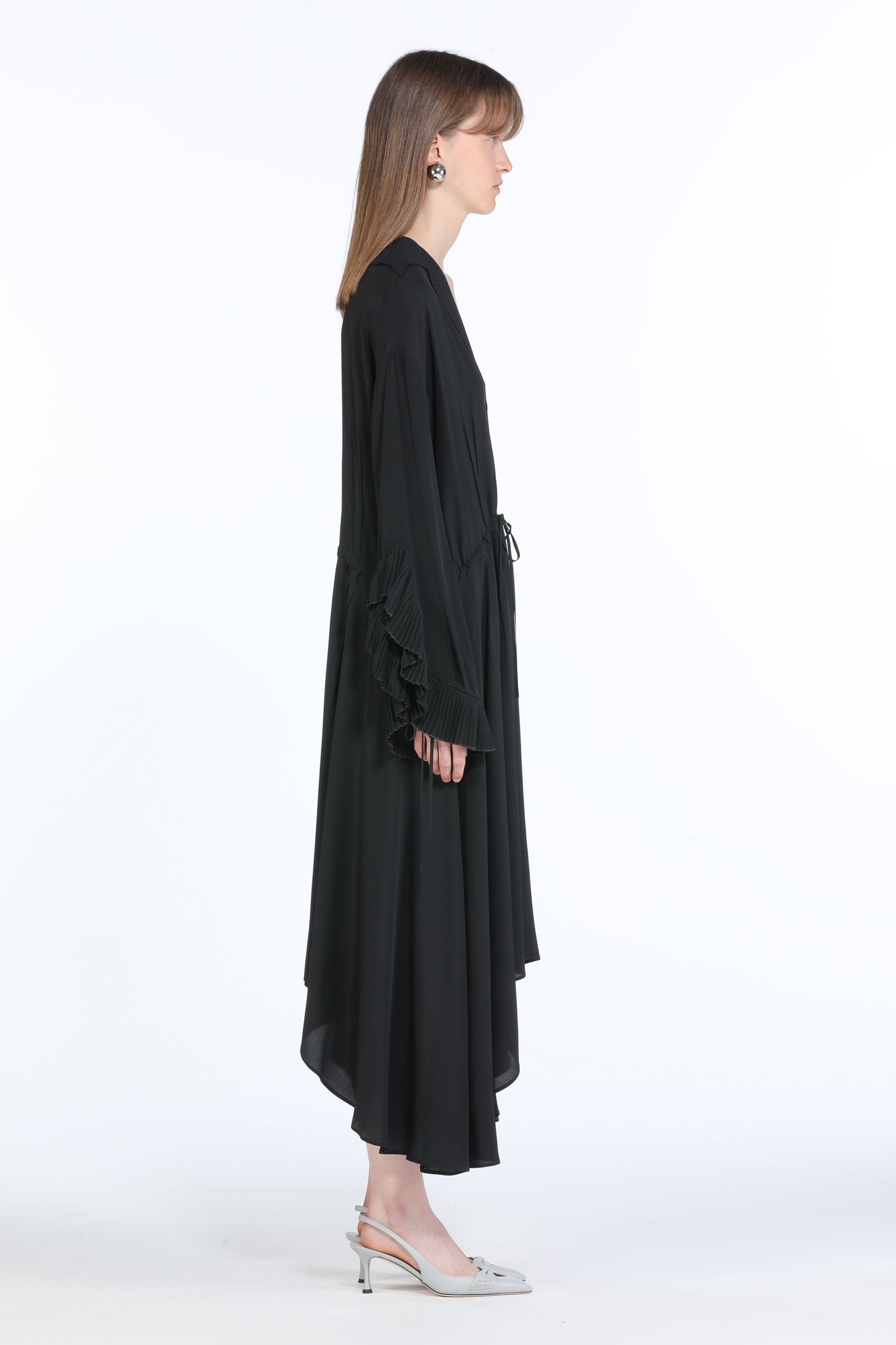 HANDKERCHIEF-HEM MAXI DRESS - 3