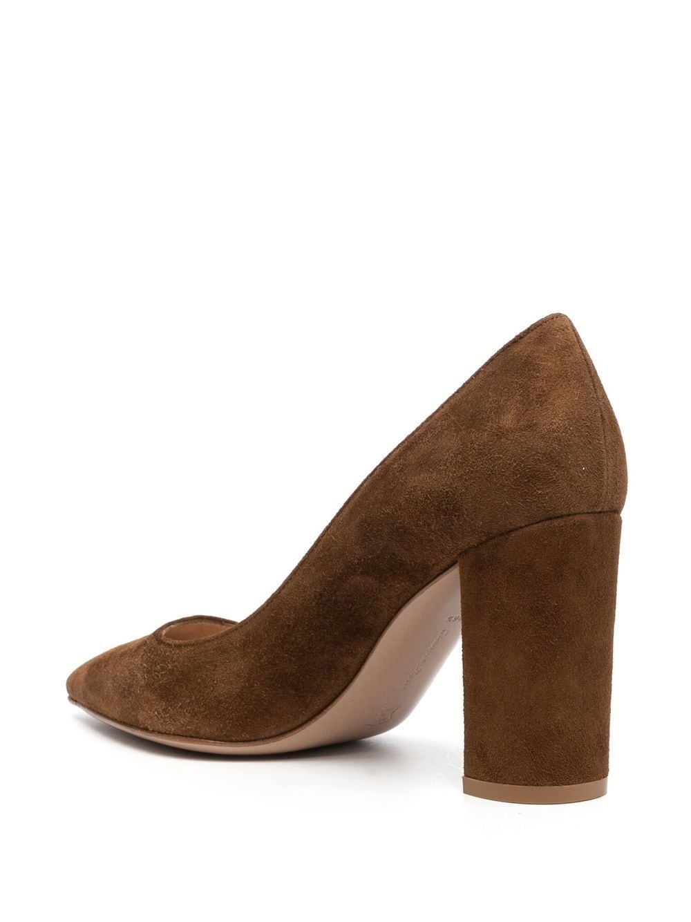 Piper 85mm suede pumps - 3