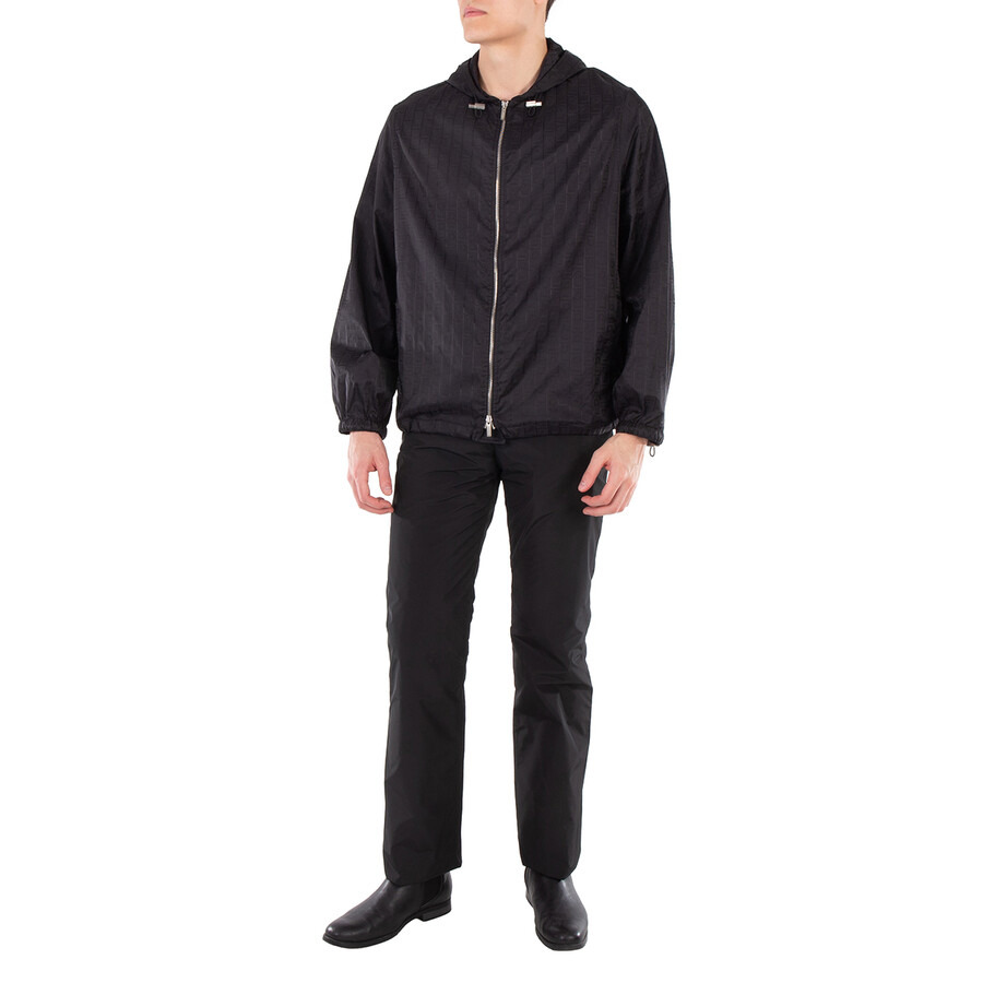 Ferragamo Gancini-Jacquard Rain Jacket - 4