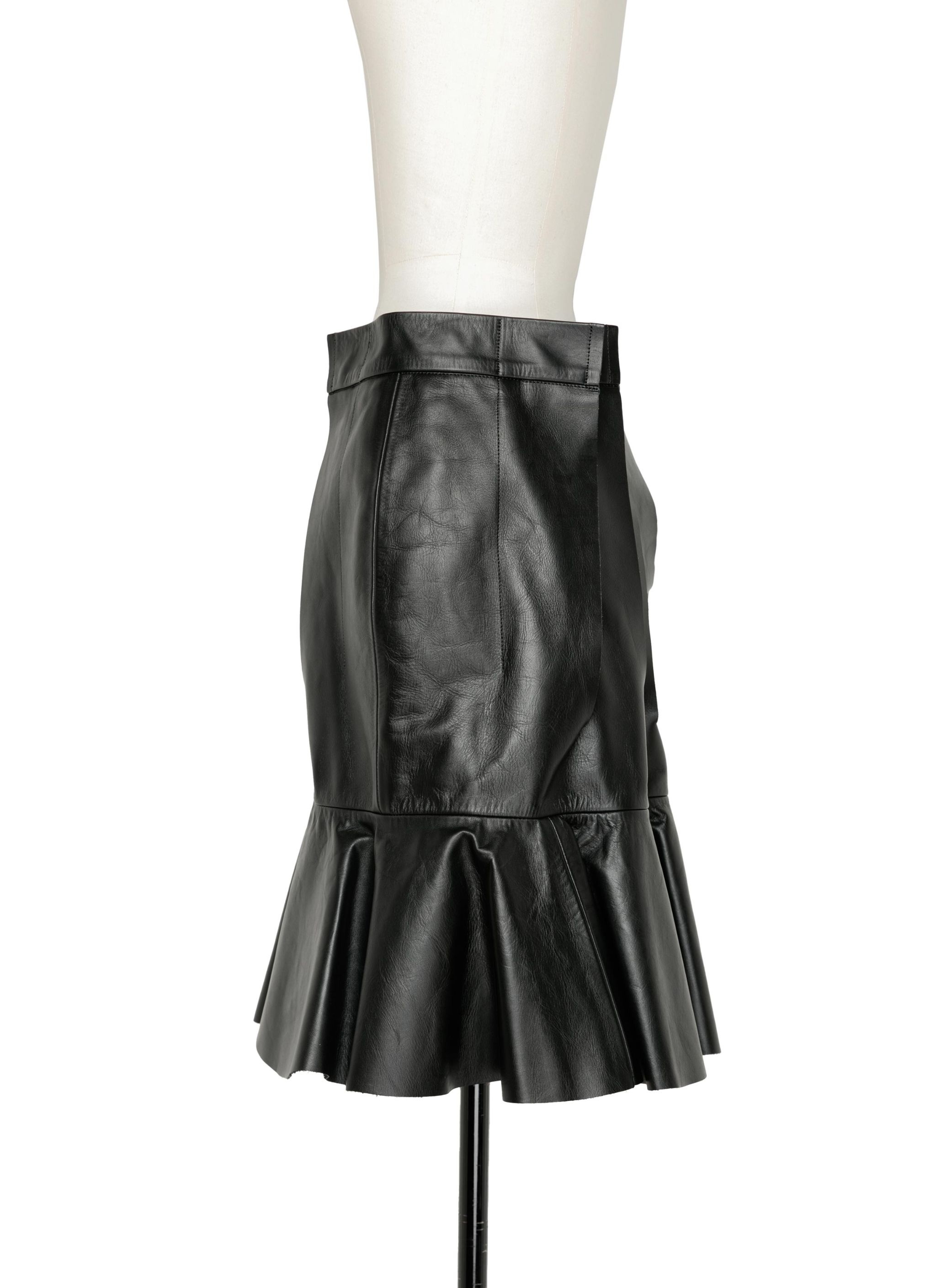 Leather Skirt - 3
