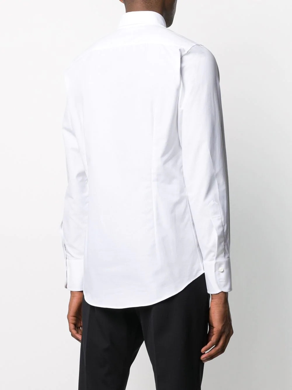 long-sleeve fitted shirt - 4