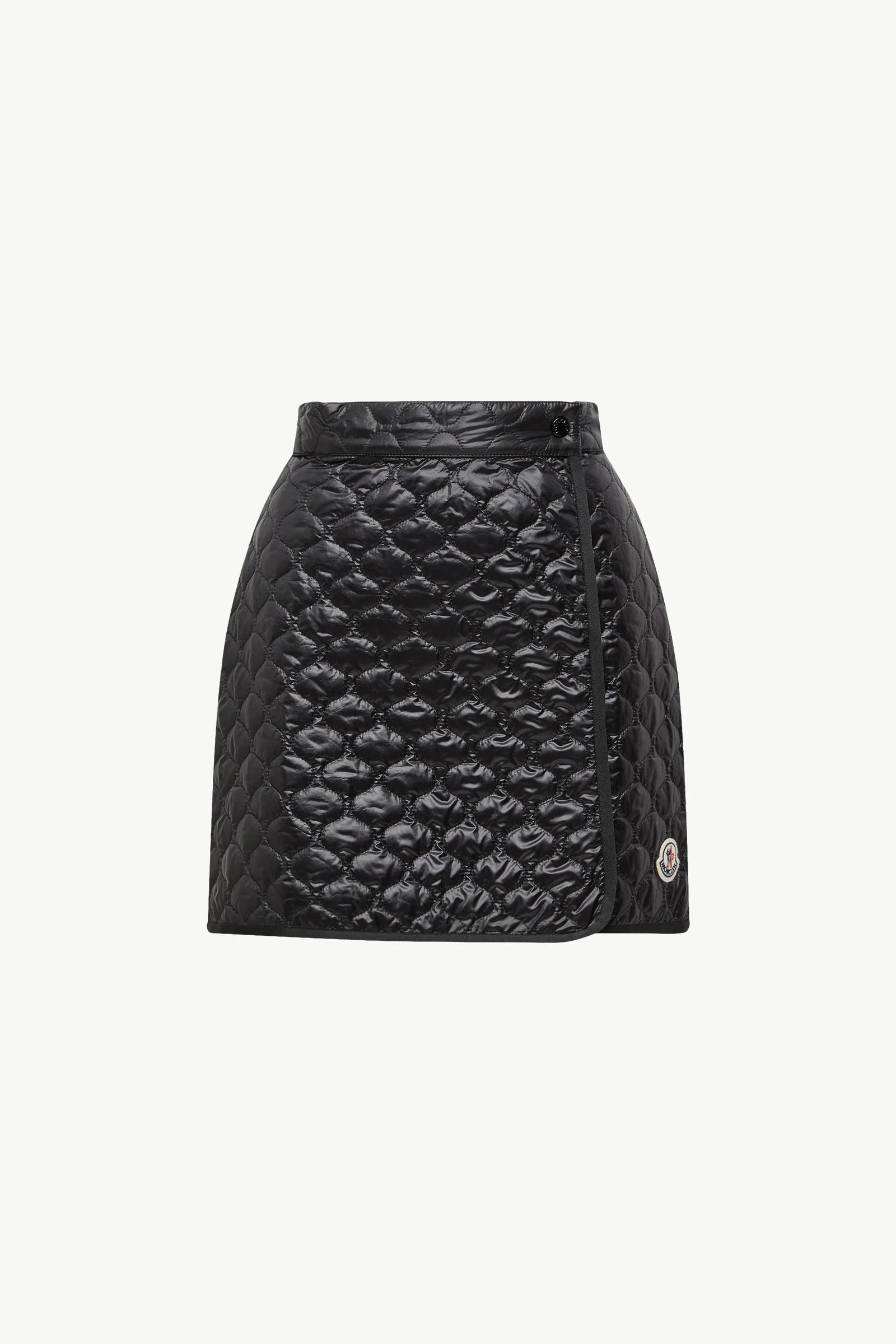 Square-Quilted Padded Mini Skirt - 1