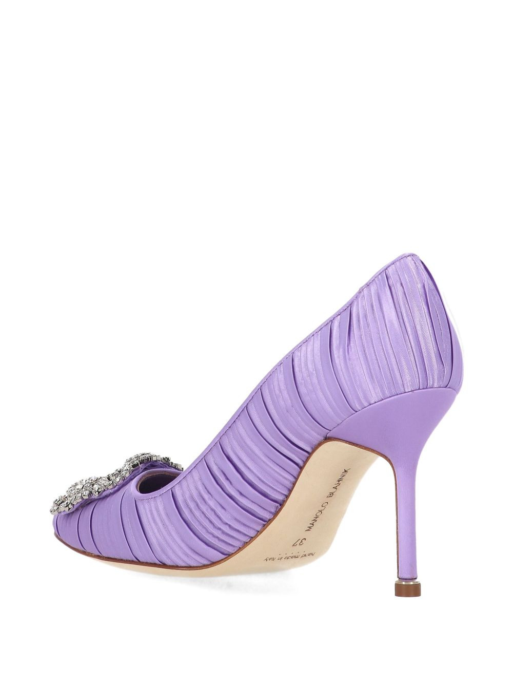 crystal-embellished pumps - 4