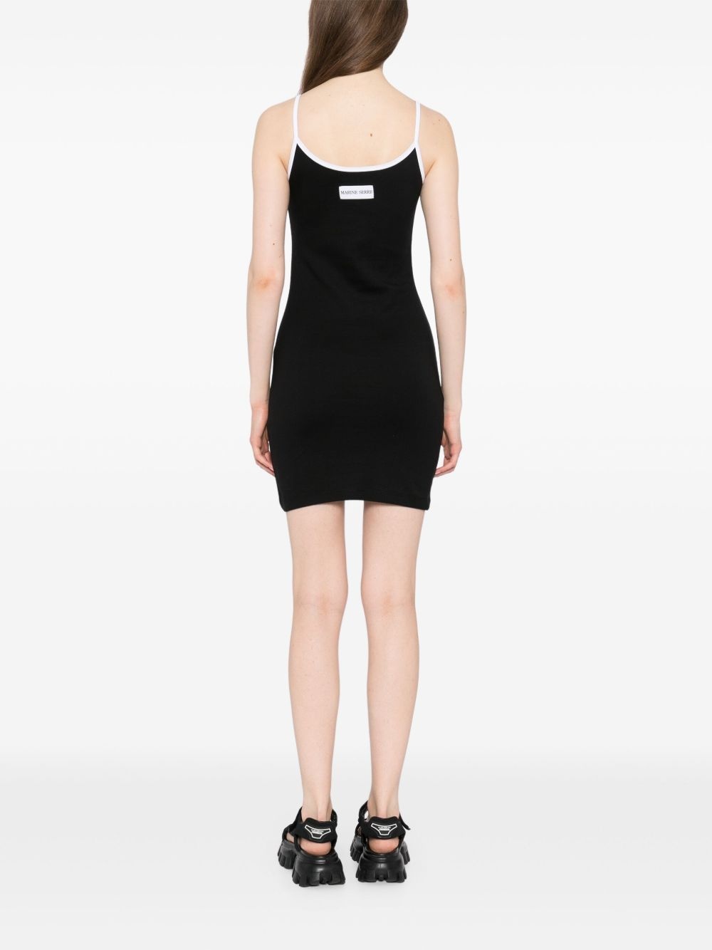 moon-logo jersey dress - 4