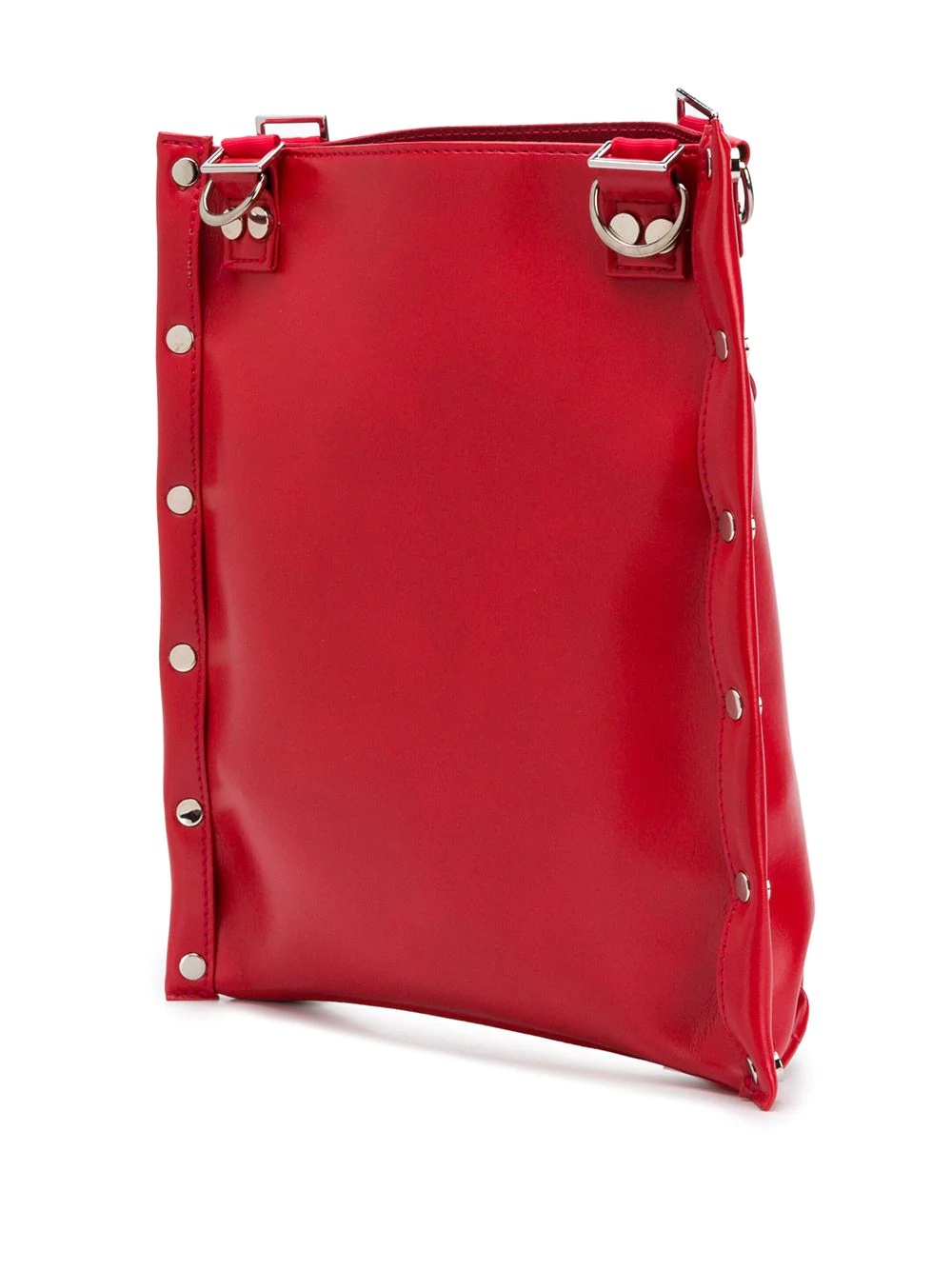 studded faux leather crossbody bag - 3