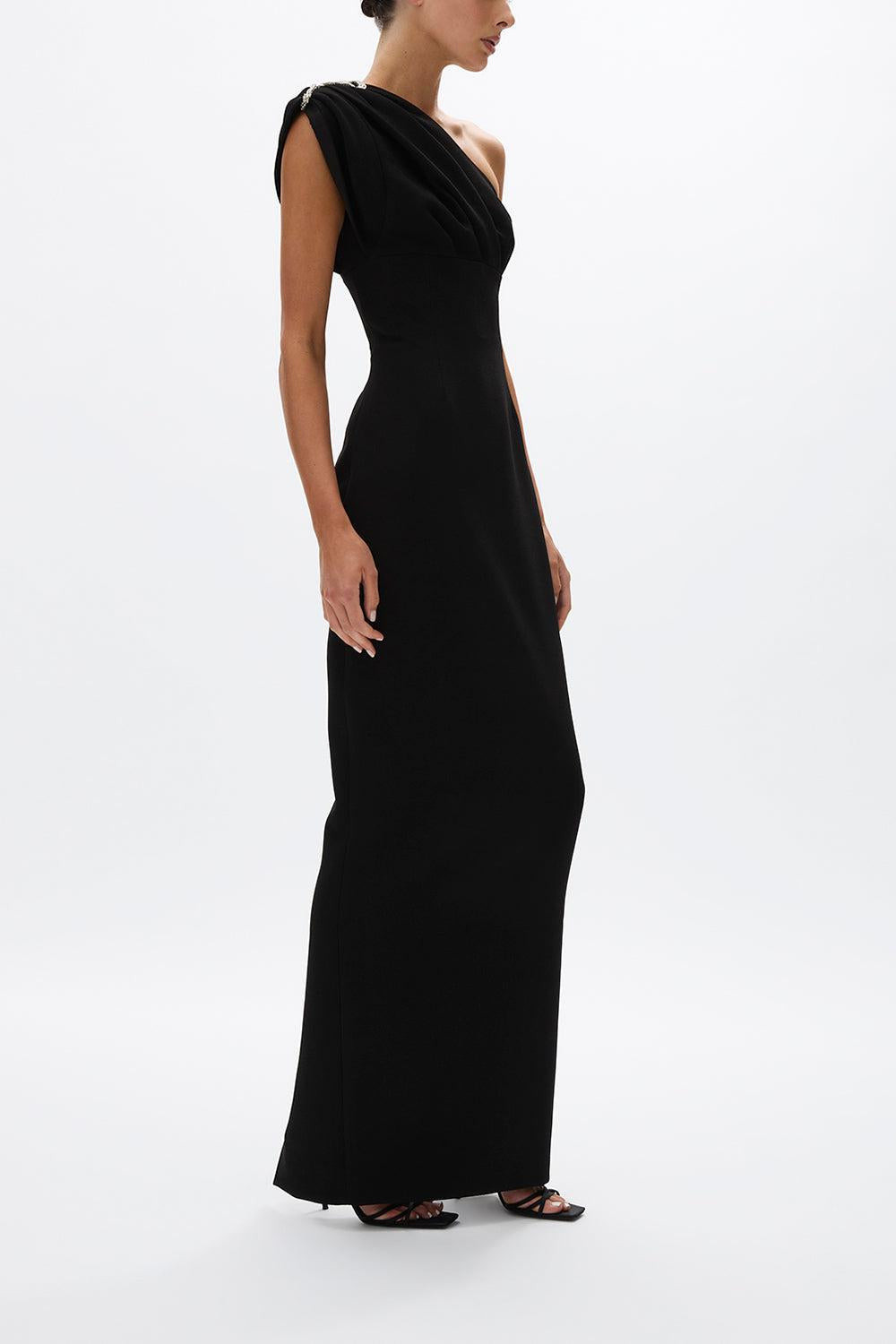 Winona Gown - Black - 3