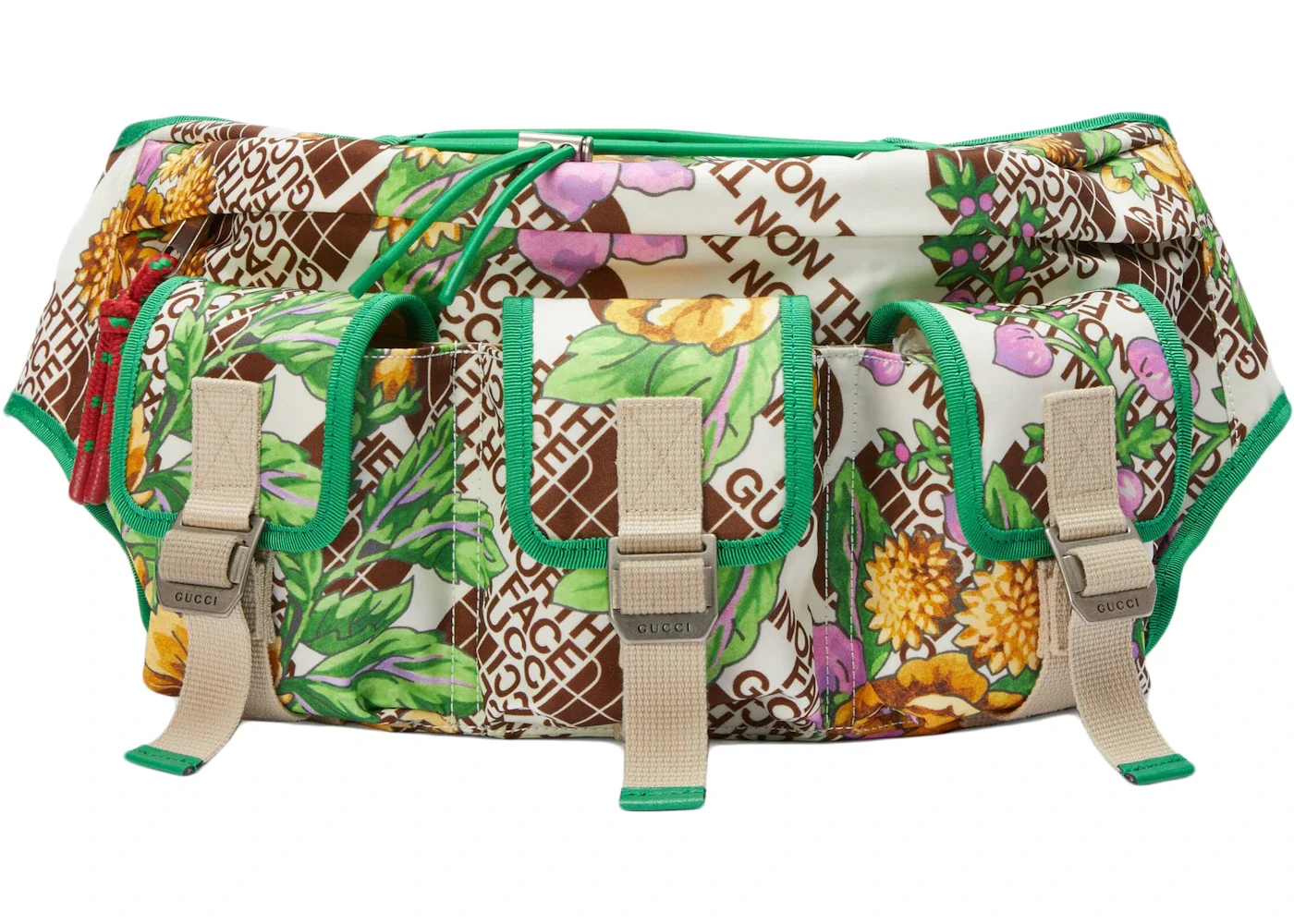 Gucci x The North Face Belt Bag Green Multi - 1
