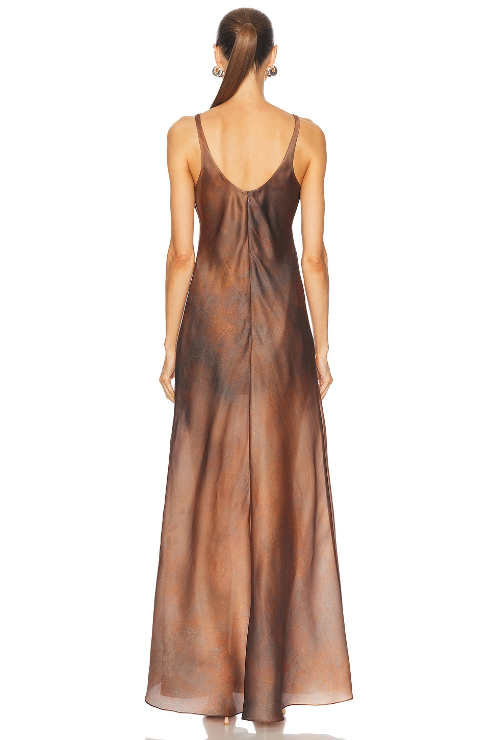 Silk Bias Slip Dress - 3