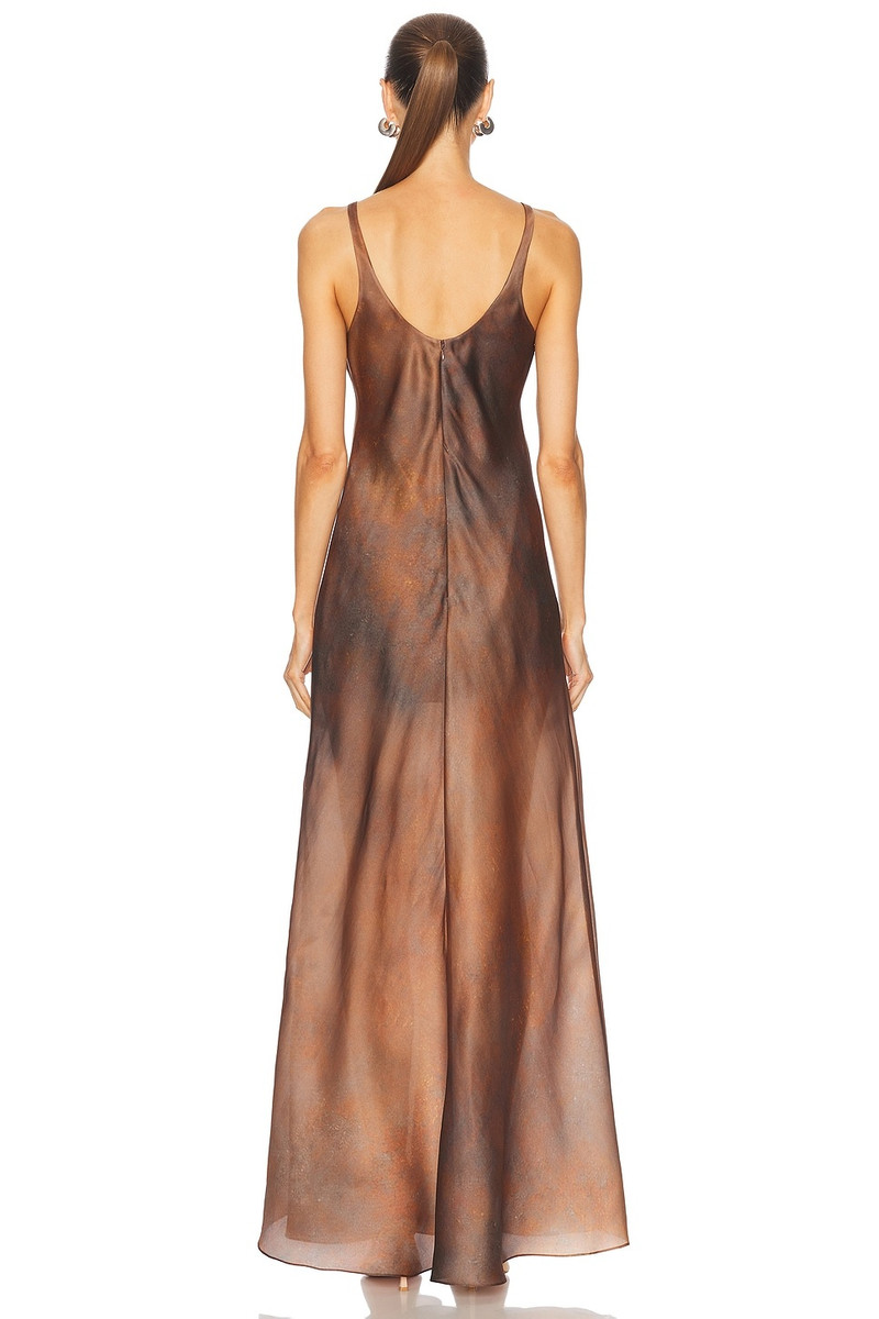 GRACE LING Silk Bias Slip Dress outlook