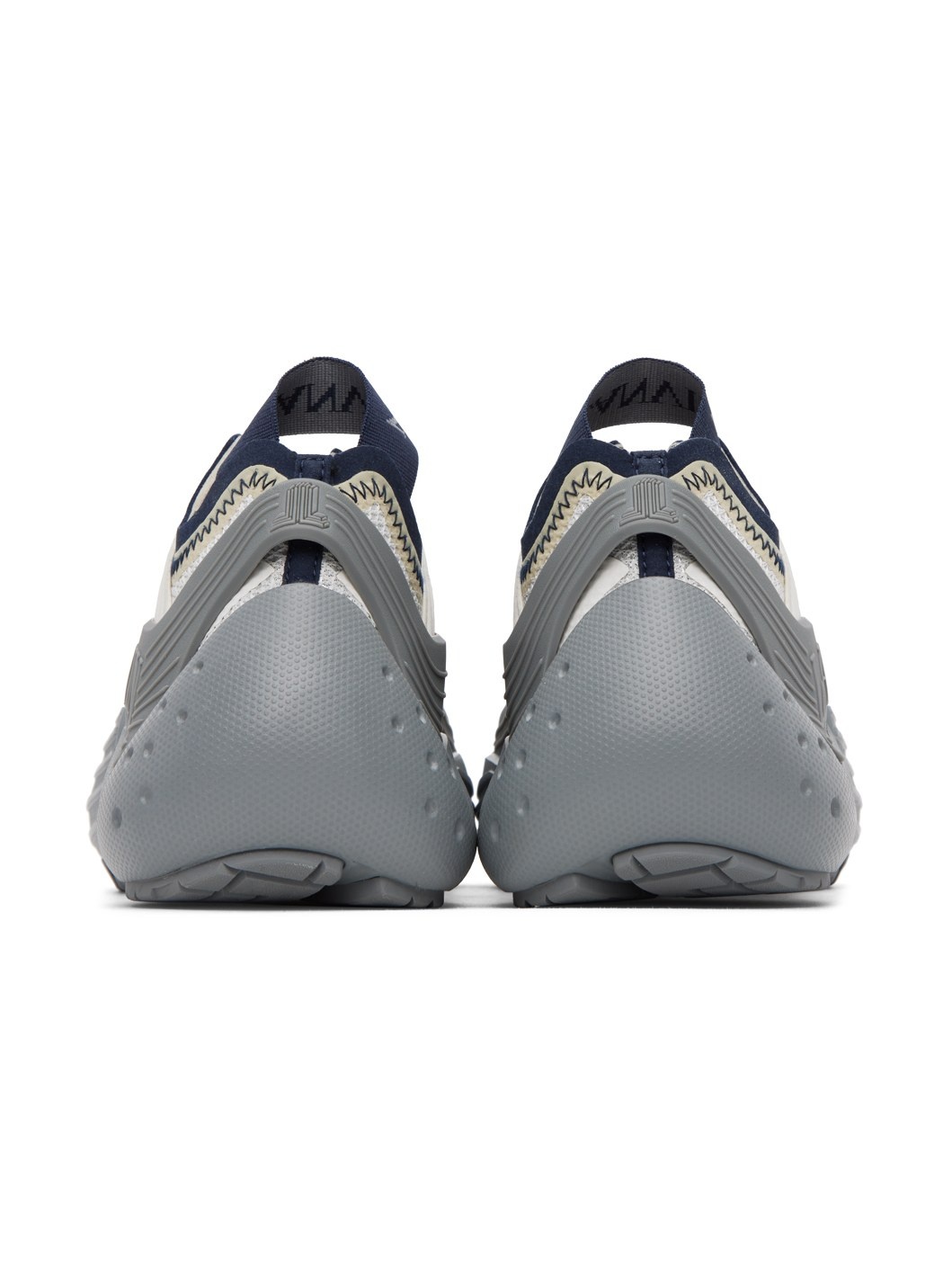 SSENSE Exclusive Gray & Navy Flash-X Sneakers - 2