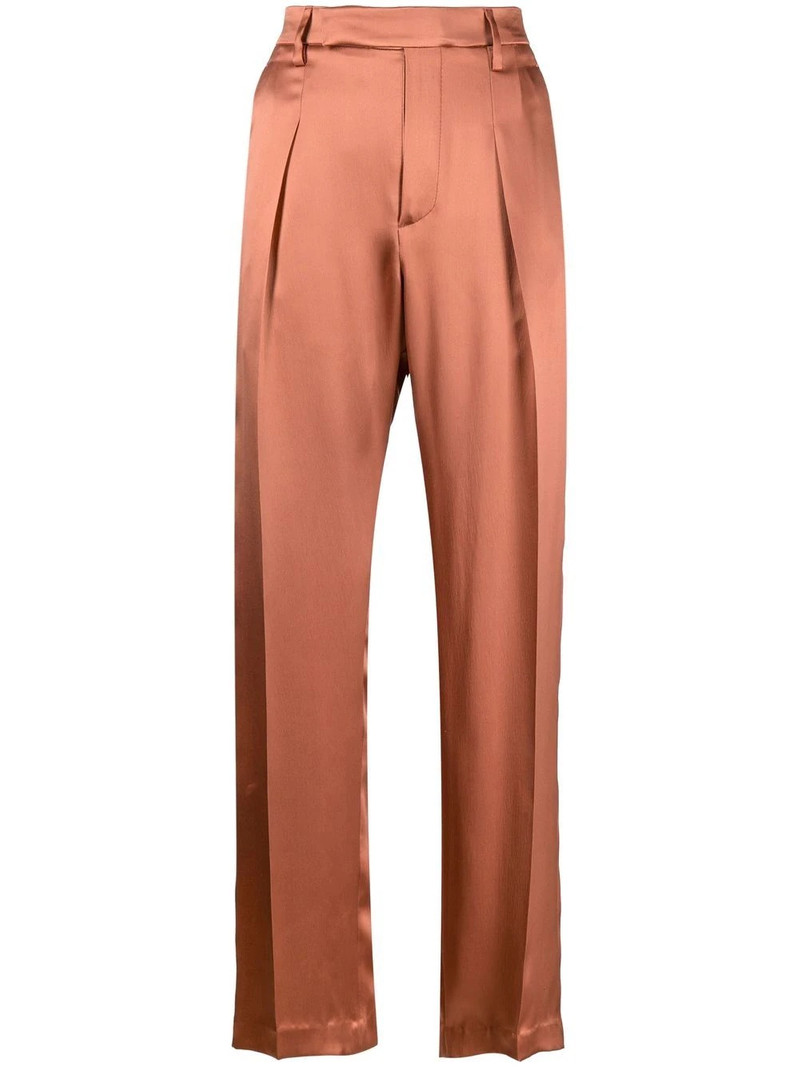 high-waisted straight trousers 1