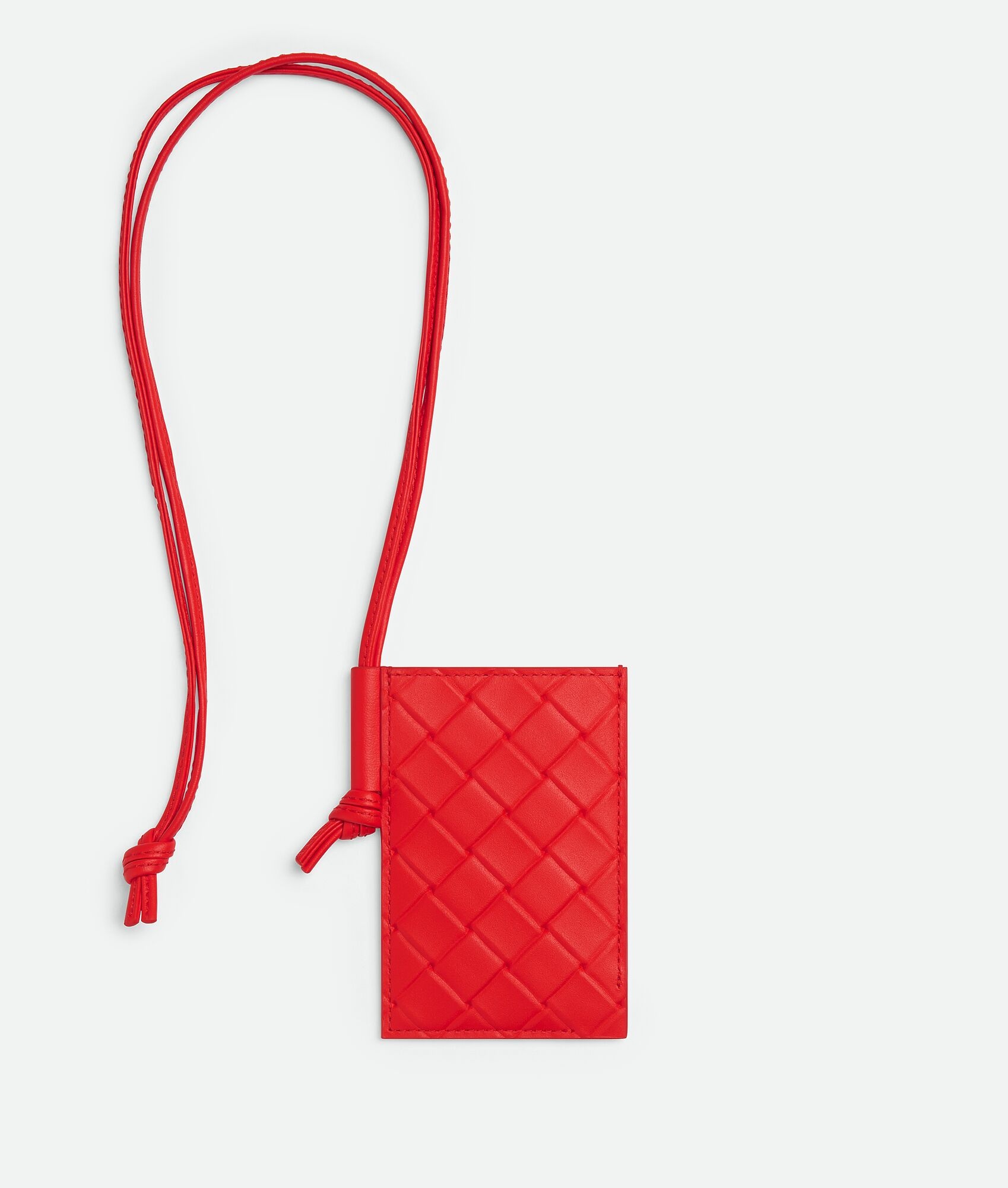 Intrecciato Stamp Badge Holder - 1