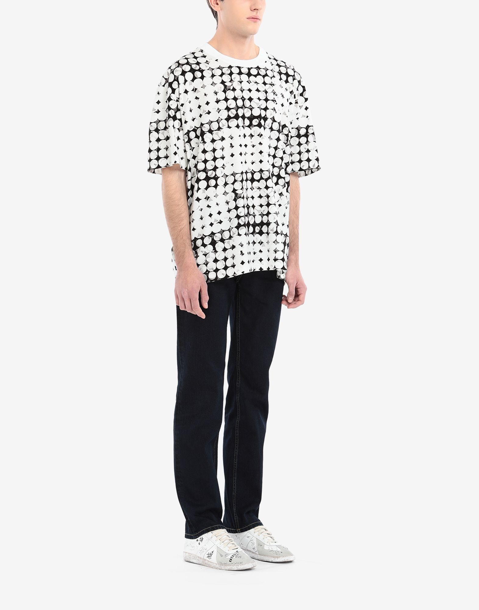 Pixel polka dots T-shirt - 3