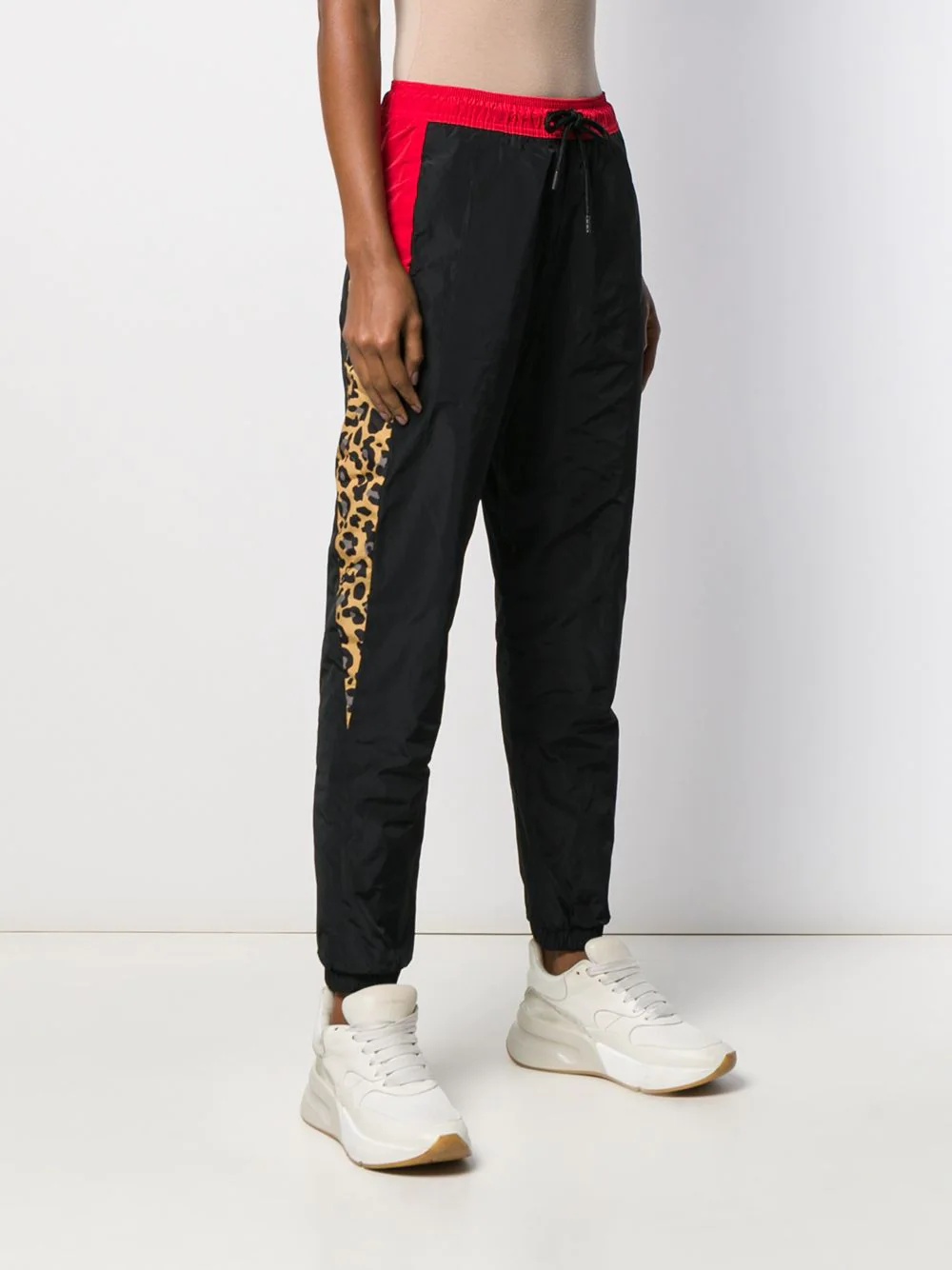 leopard-print track pants - 3