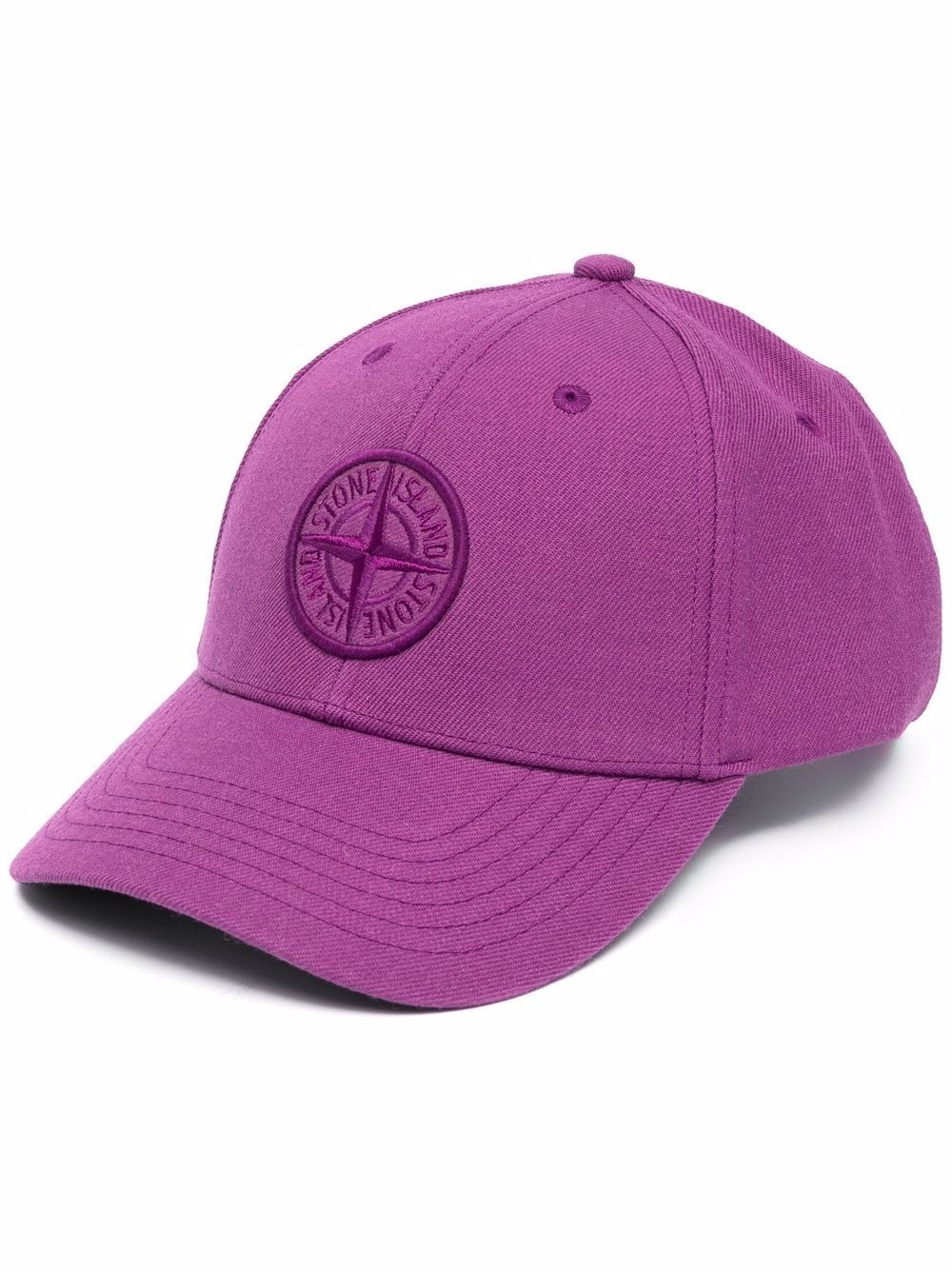 compass badge cotton cap - 1