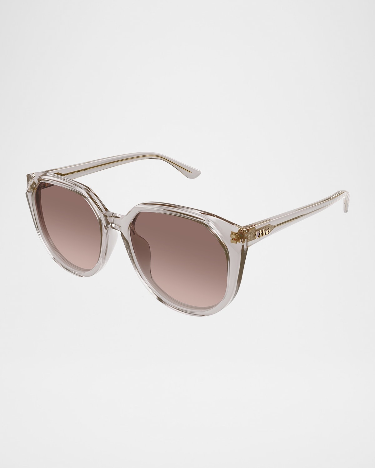 Round Acetate Sunglasses - 3