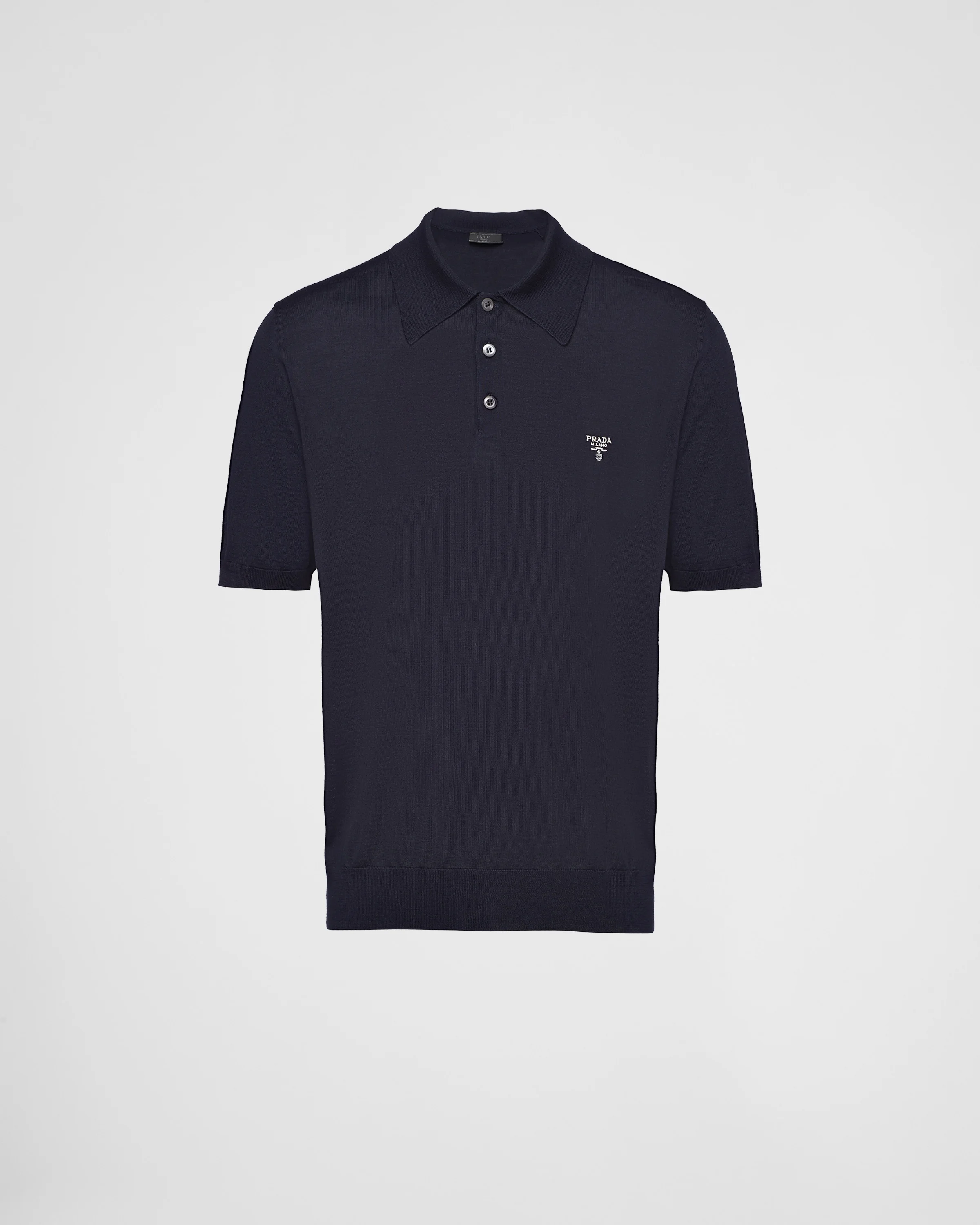 Superfine wool polo shirt - 1