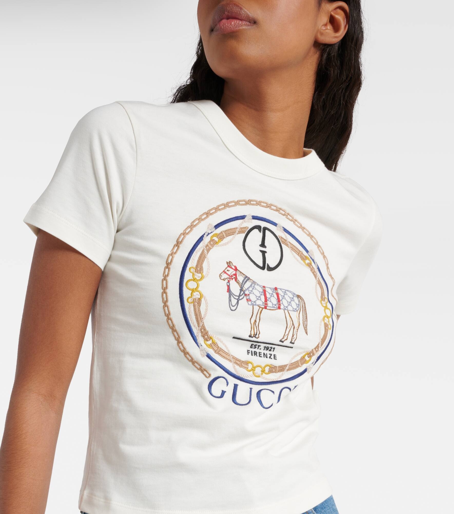 Interlocking G cotton jersey T-shirt - 4
