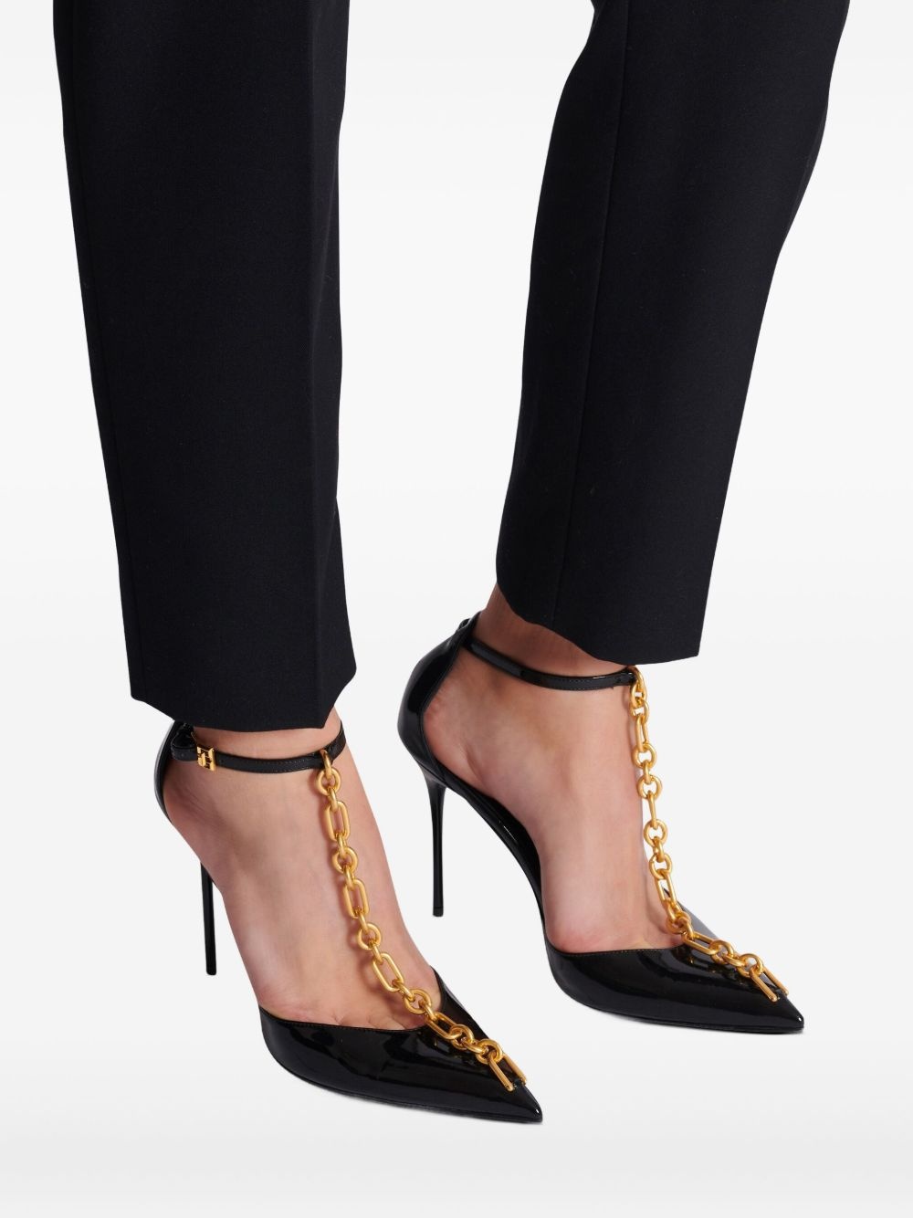 leather pumps - 7