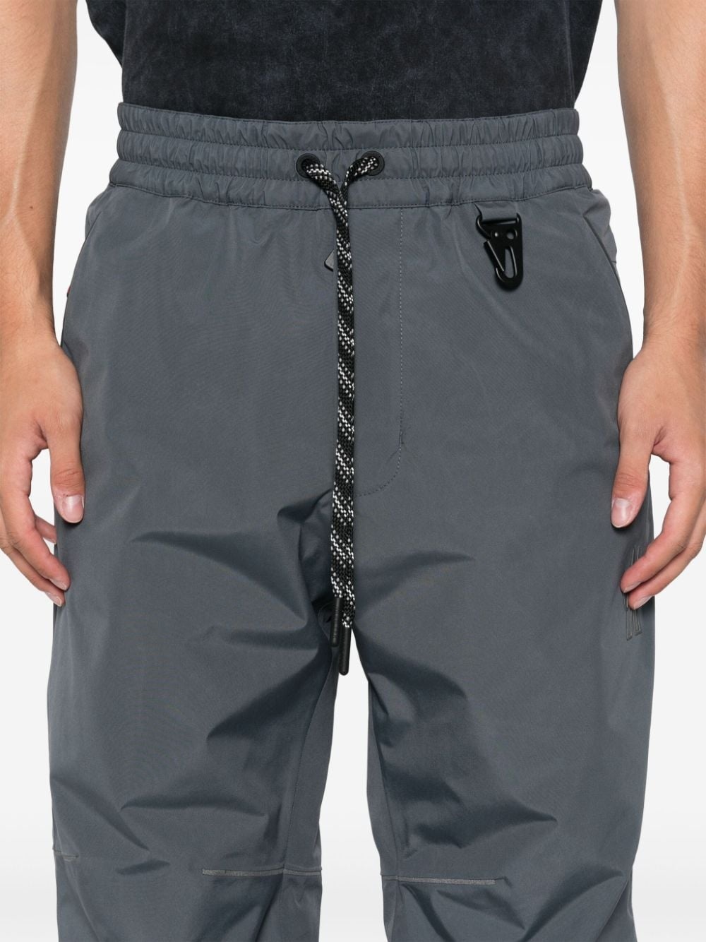 logo-embossed track pants - 5