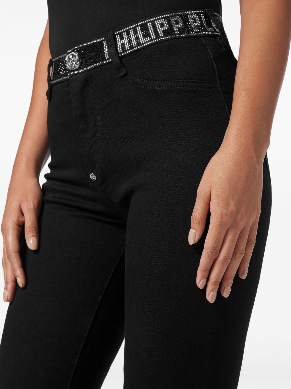 high-waisted jeggings - 5