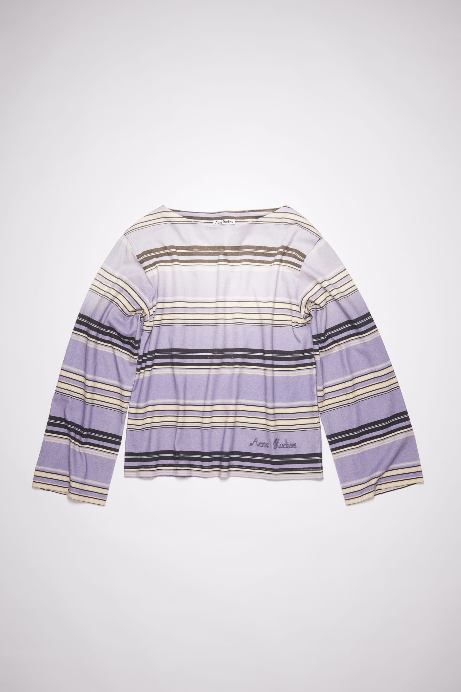 Striped t-shirt - Lavender purple - 4