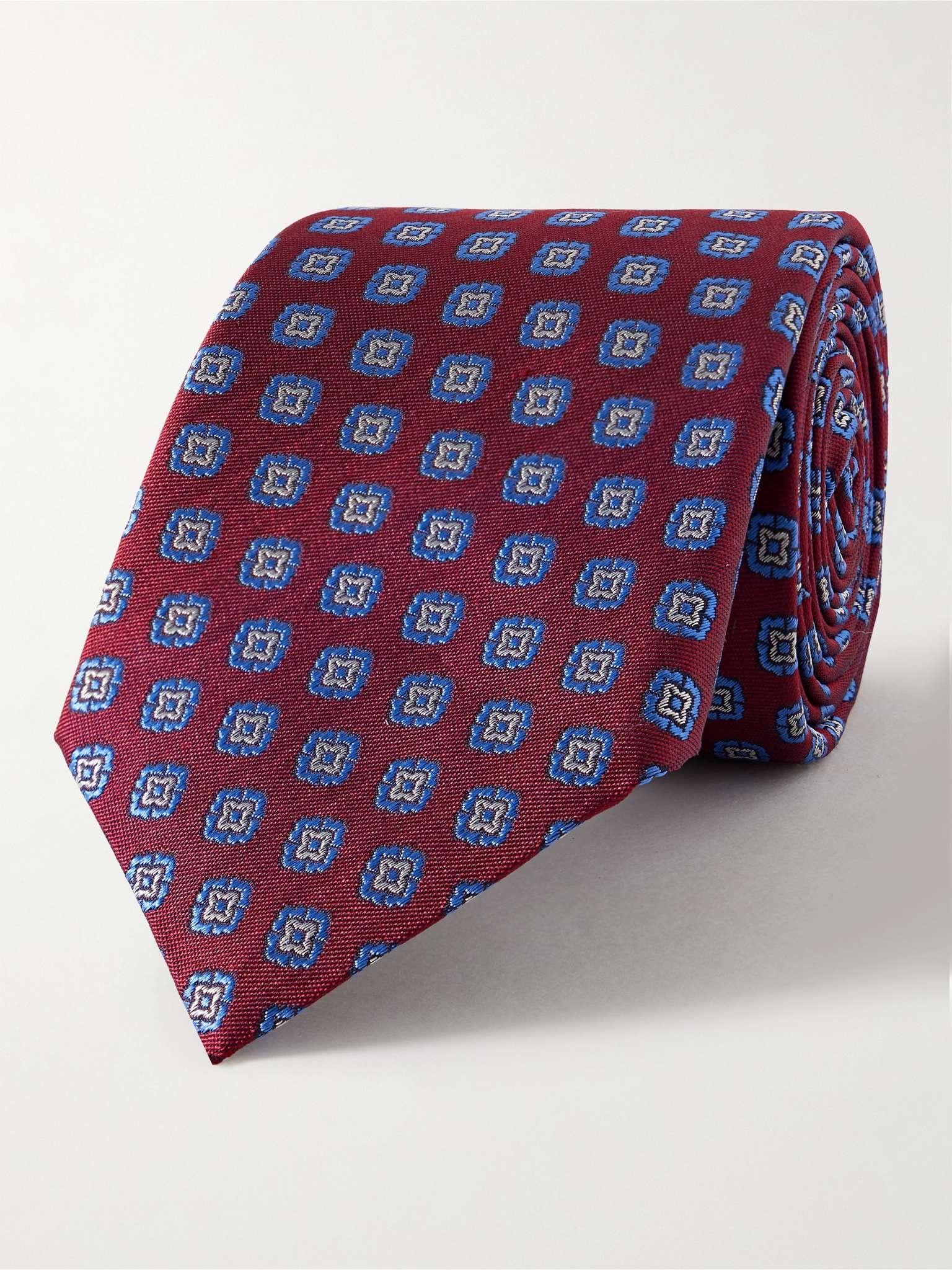 8cm Silk-Dobby Tie - 1