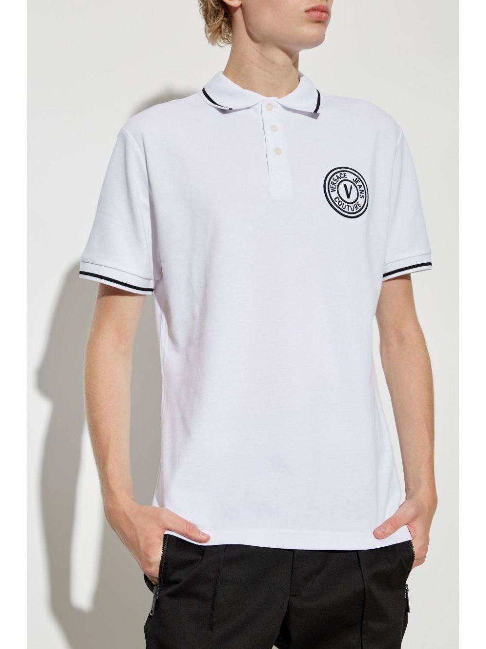 V-Emblem polo shirt - 6