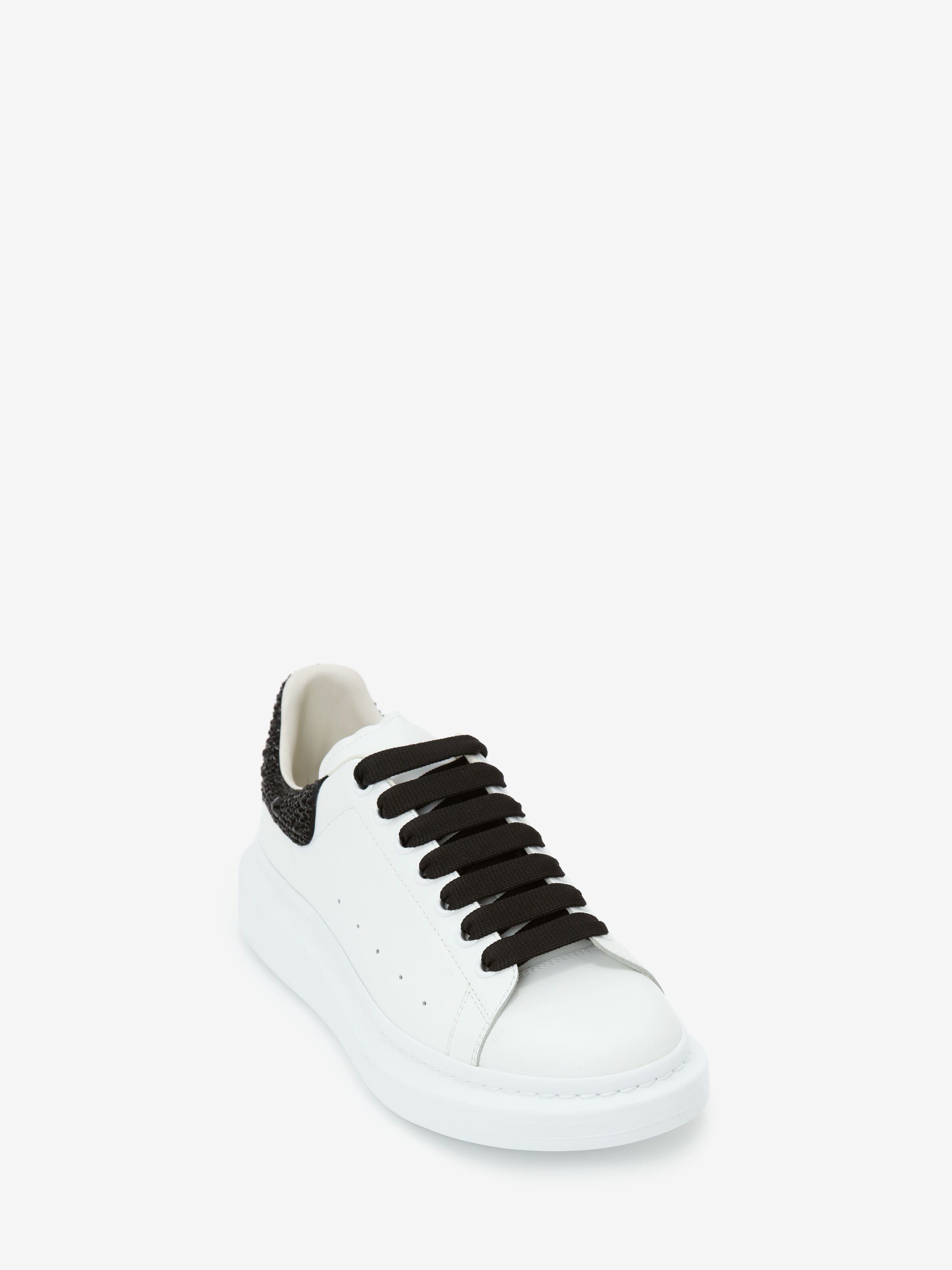 Men's Oversized Sneaker in White/jet Black - 2