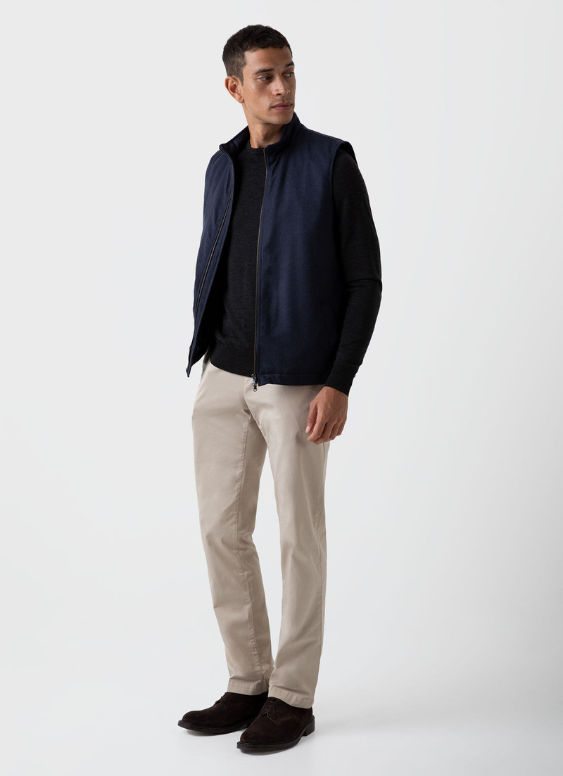 Sunspel Insulated Wool Gilet outlook