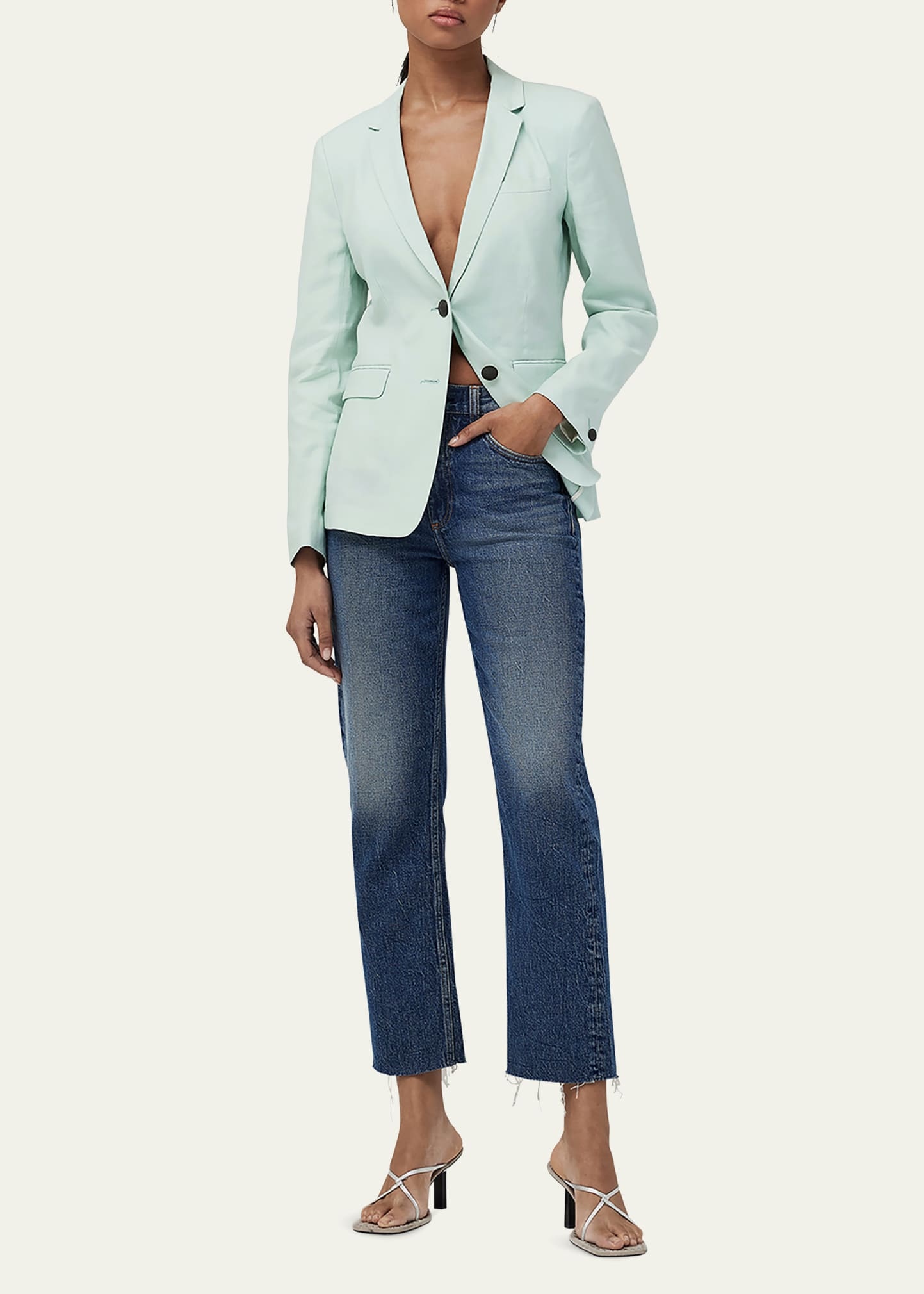 Razor Linen Blazer - 2
