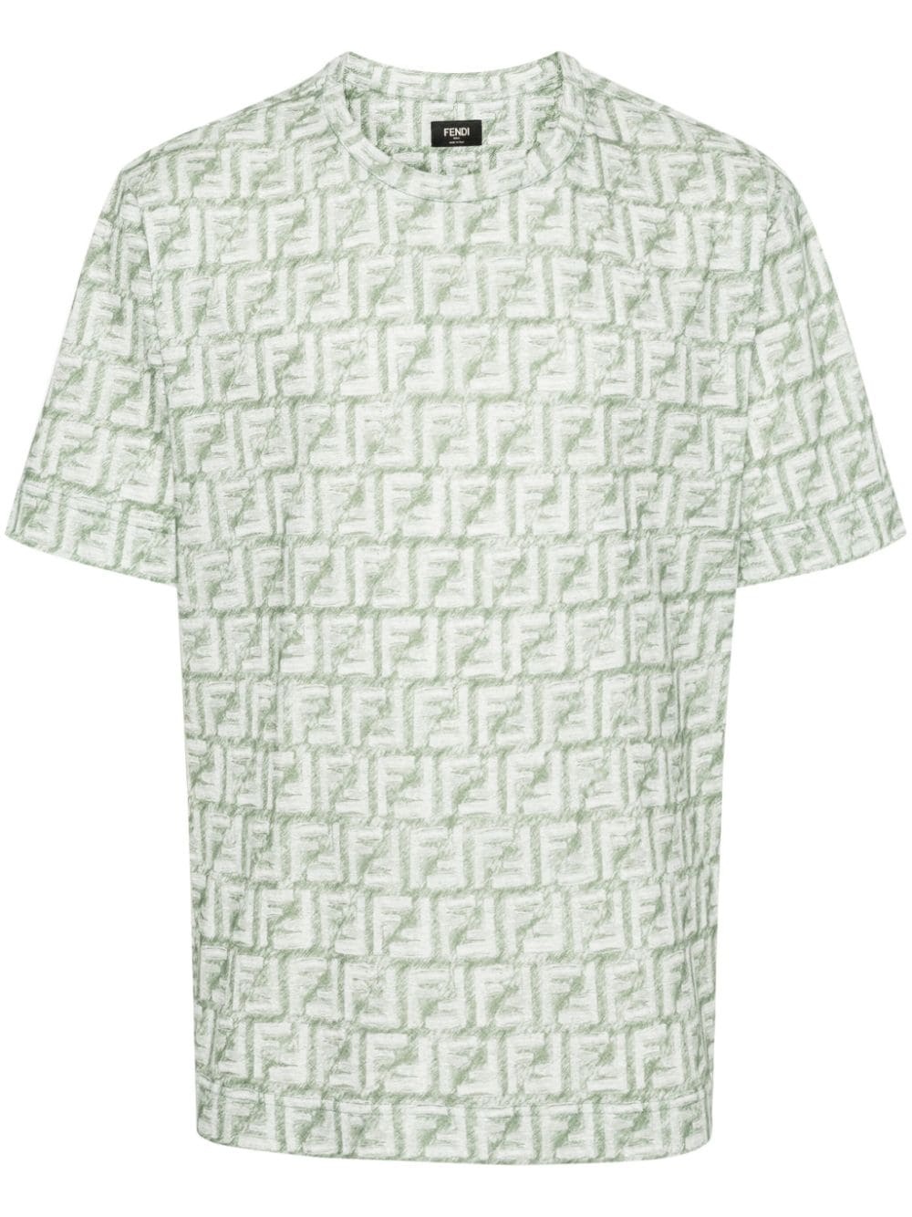 FF motif cotton T-shirt - 1