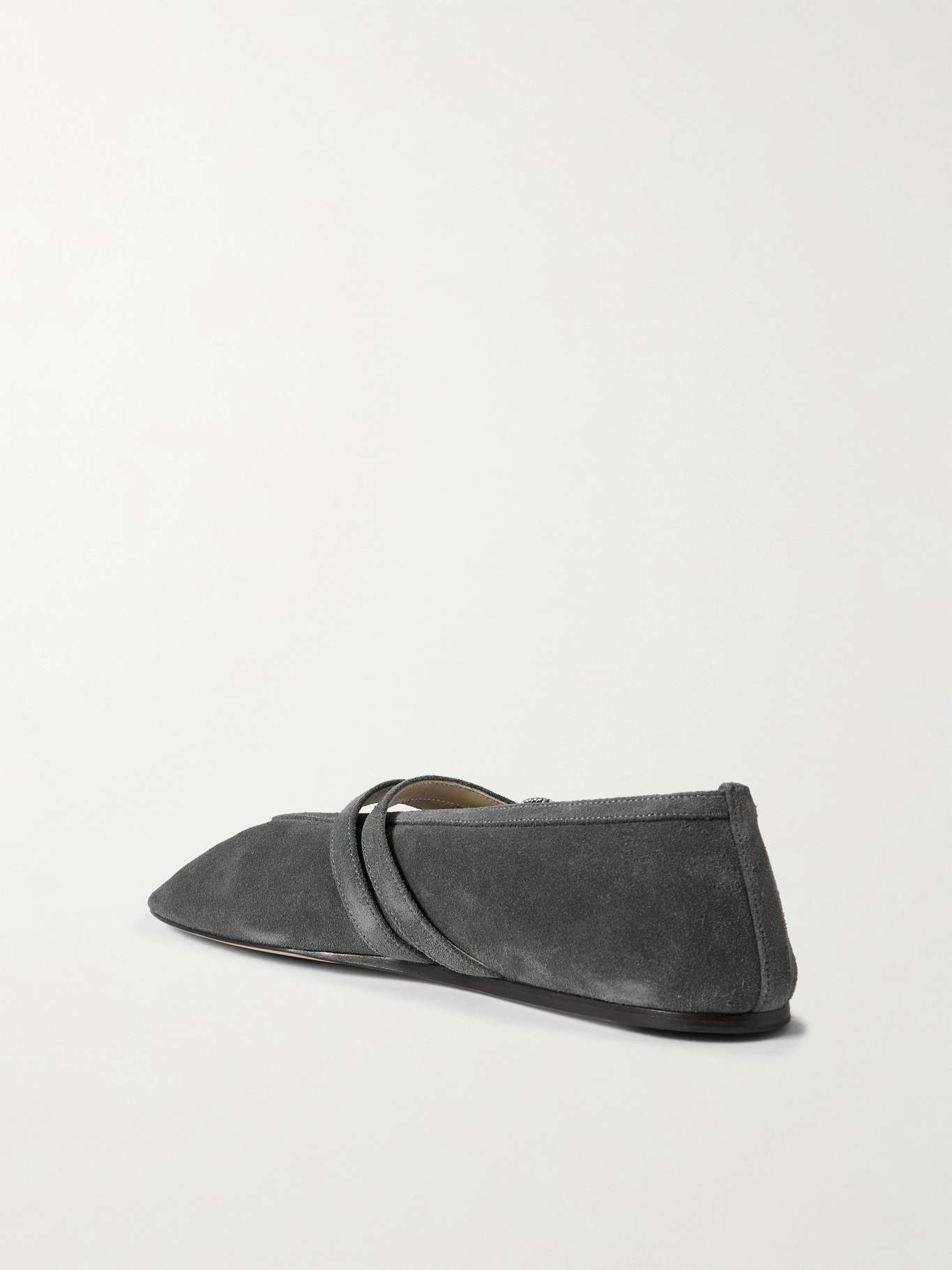 Claudia suede Mary Jane ballet flats Gray - 3
