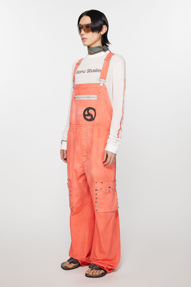 Dungarees - Fluo pink 3
