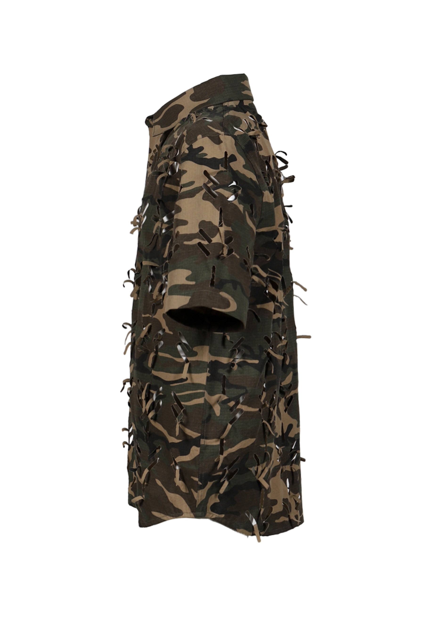 LASER SLASHED SHIRTS / CAMO - 3