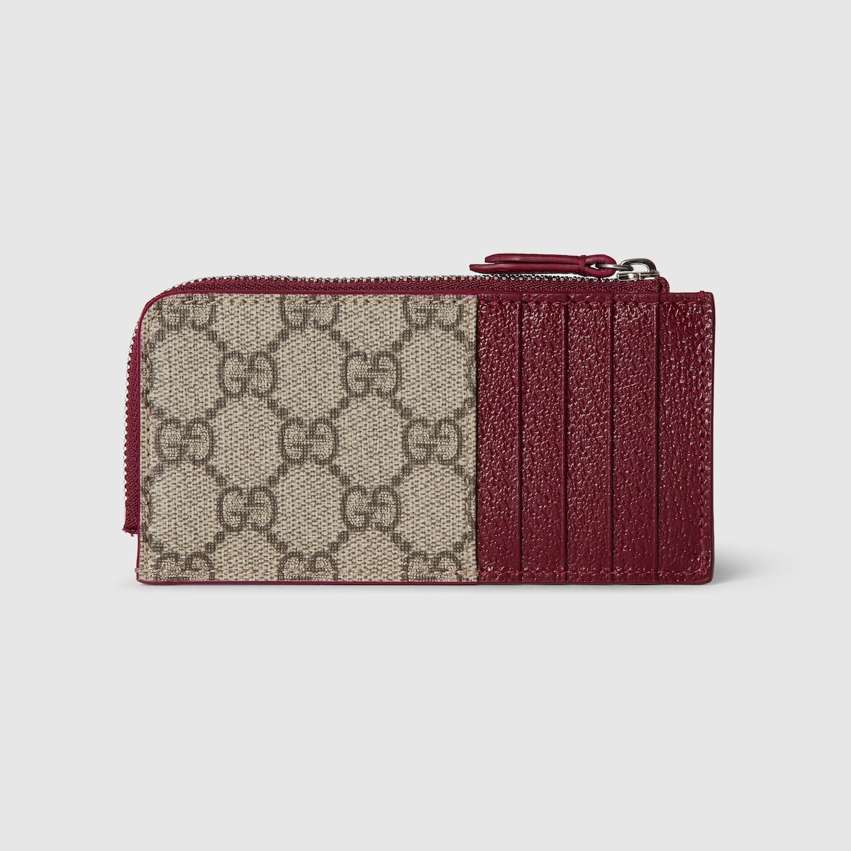 GG zip card case with GG detail - 4