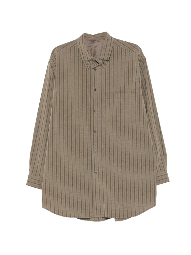 Moletto pinstripe-pattern button-down shirt 1