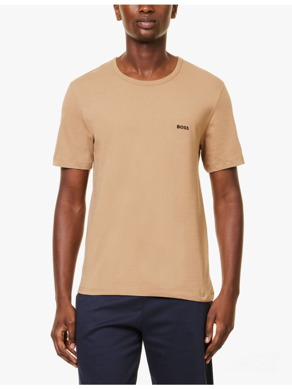 Crewneck Brand-Embroidered Pack of Three Cotton-Jersey T-Shirts - 2