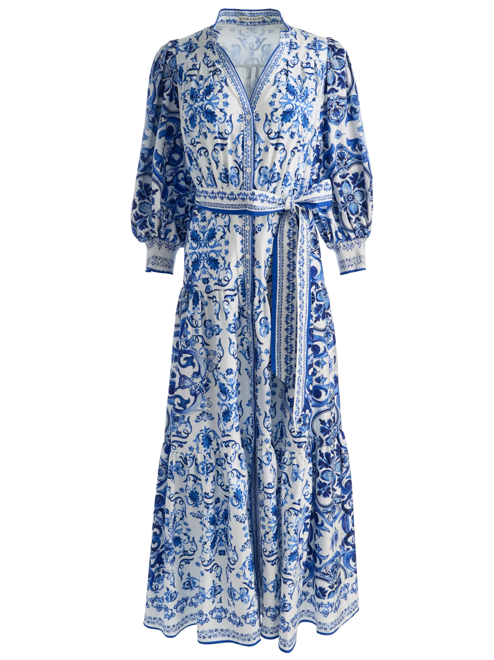 CORA MAXI SHIRT DRESS - 1
