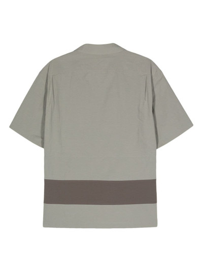 Craig Green stripe-detail poplin cotton shirt outlook