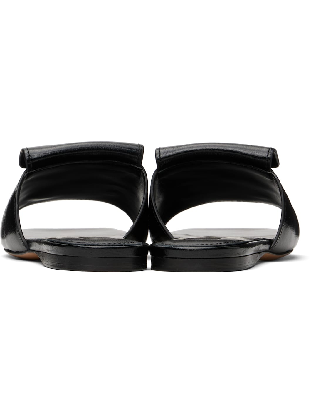 Black Leather Trunkaroo Sandals - 2