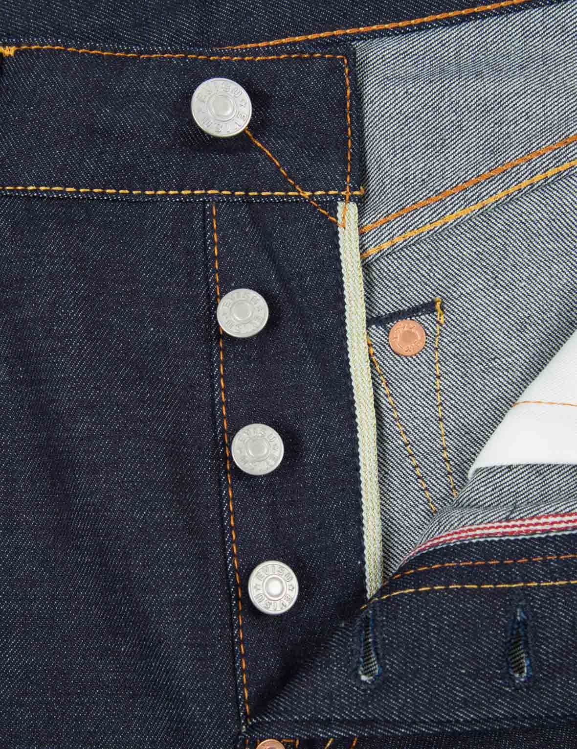 BROCADE-PATTERN SEAGULL EMBROIDERY CARROT-FIT JEANS #2017 - 9